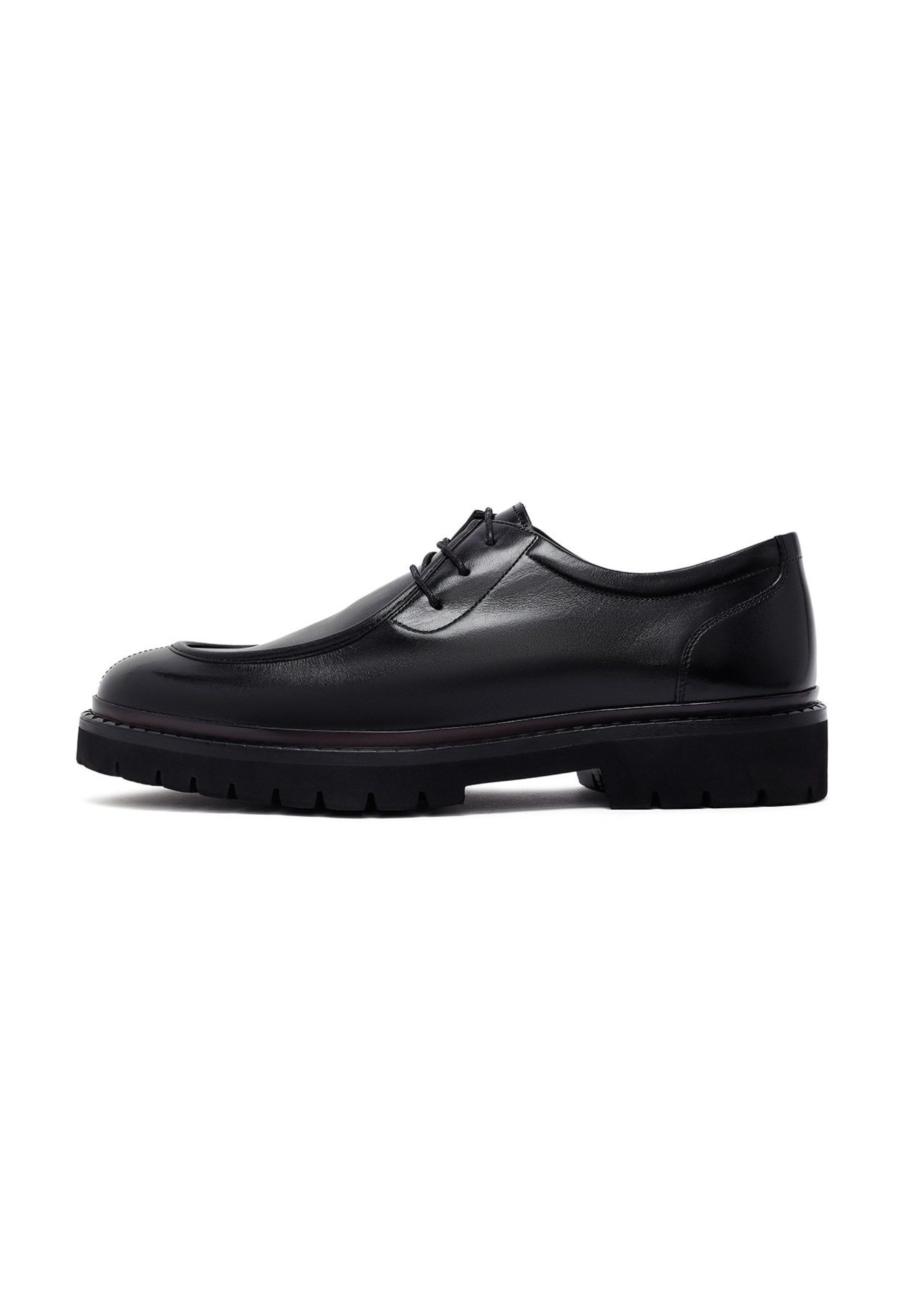 Freizeitschuhe aus Leder Schnürschuh