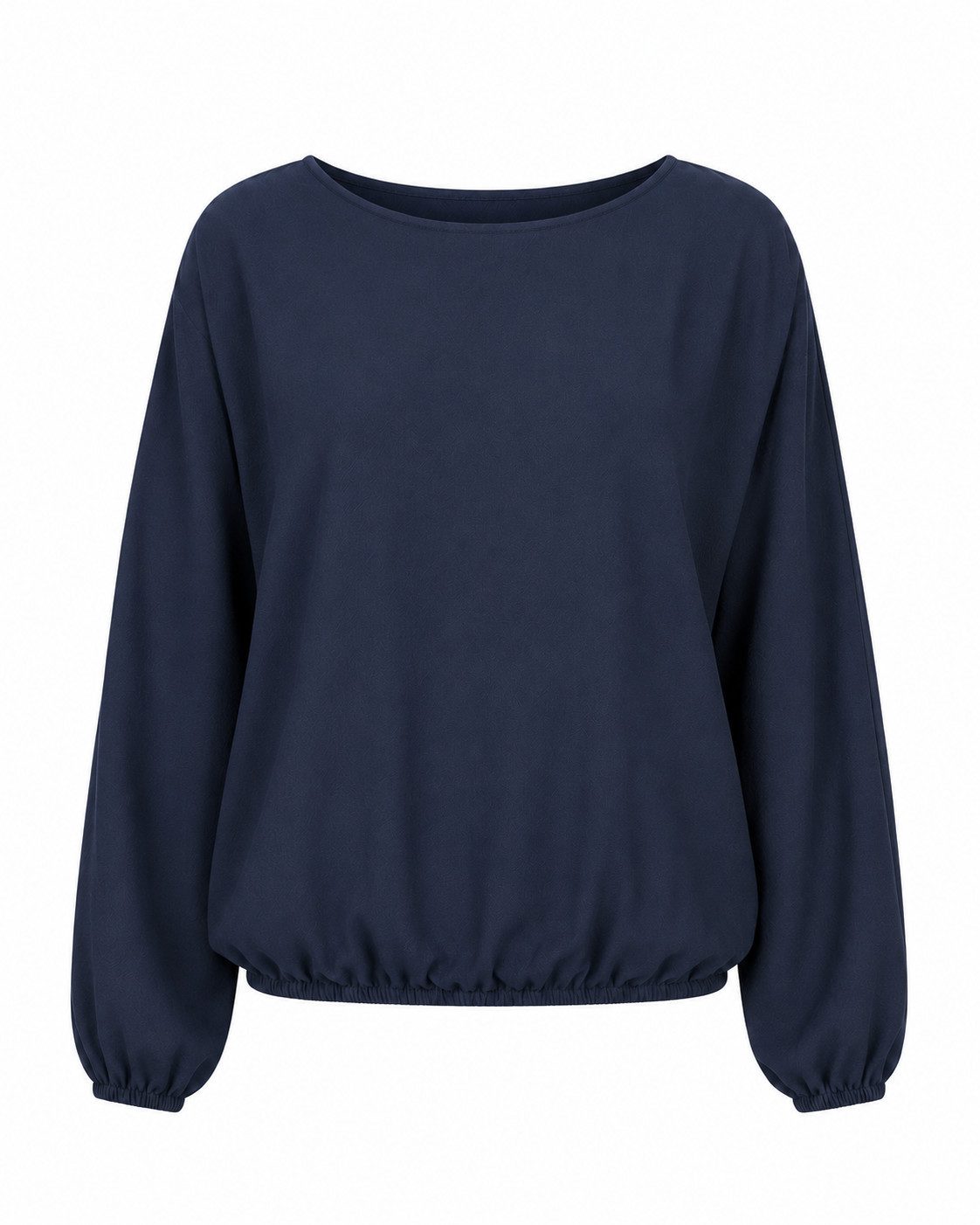 ITALY VIBES Langarmbluse - Elegante Schlupfbluse in verschiedenen Farben für Damen ONE SIZE - passend für Größen S bis L