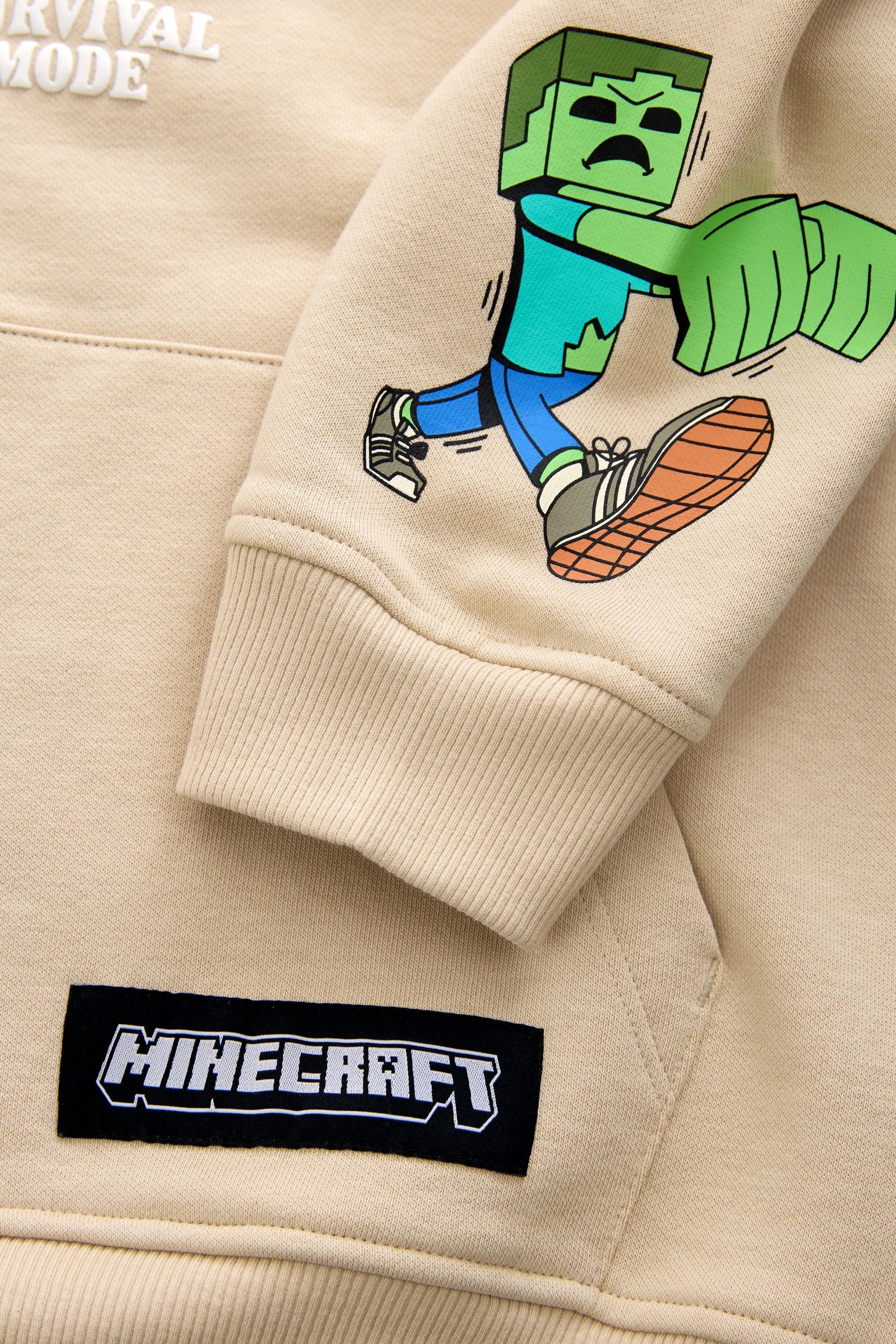 Next Kapuzensweatshirt Lizenziertes Kapuzensweatshirt Minecraft (1-tlg)