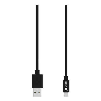 XLAYER Premium USB-Kabel, USB-A / Micro-USB, (120 cm)