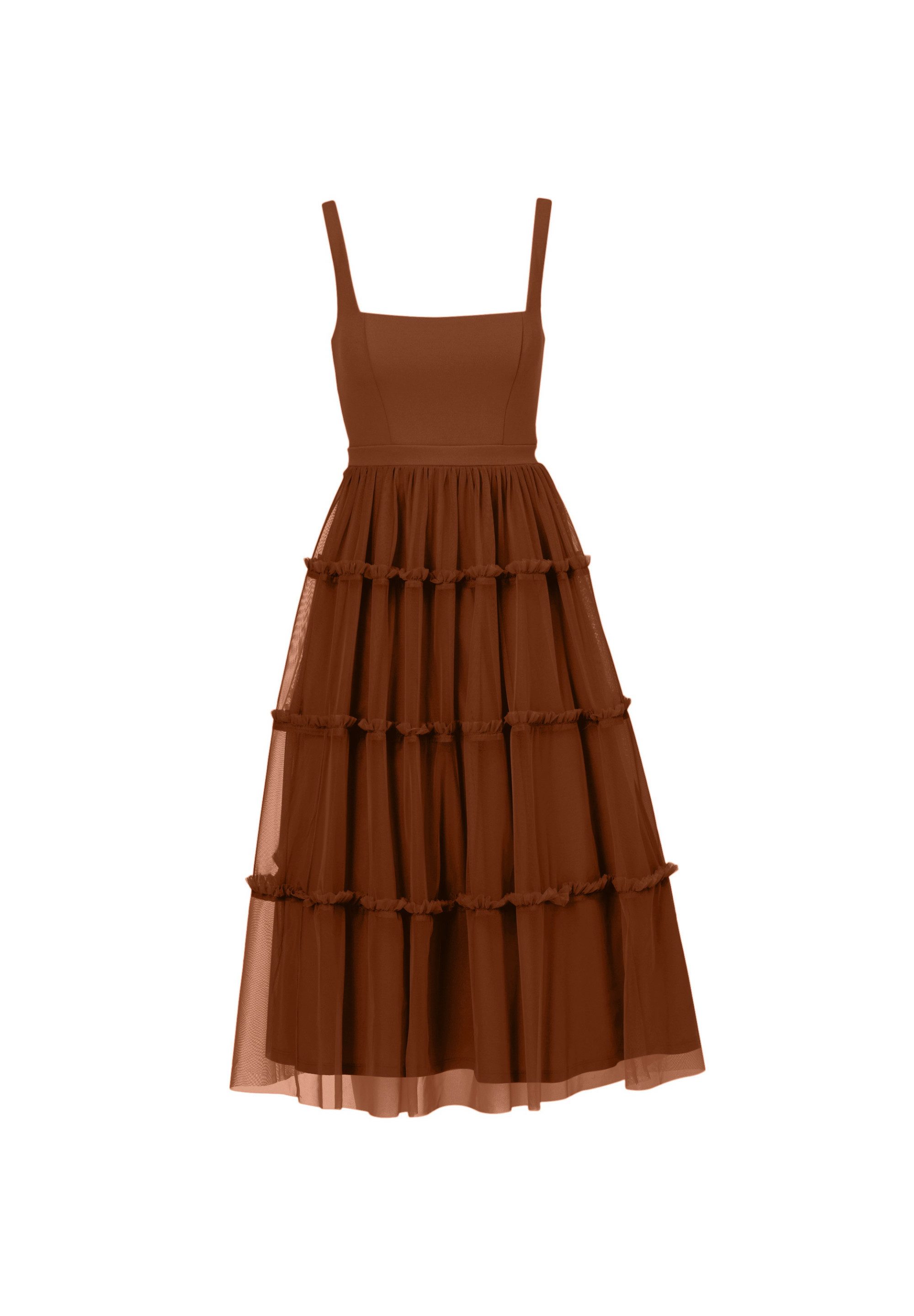 Adrianna Papell Abendkleid Knit and Mesh günstig online kaufen