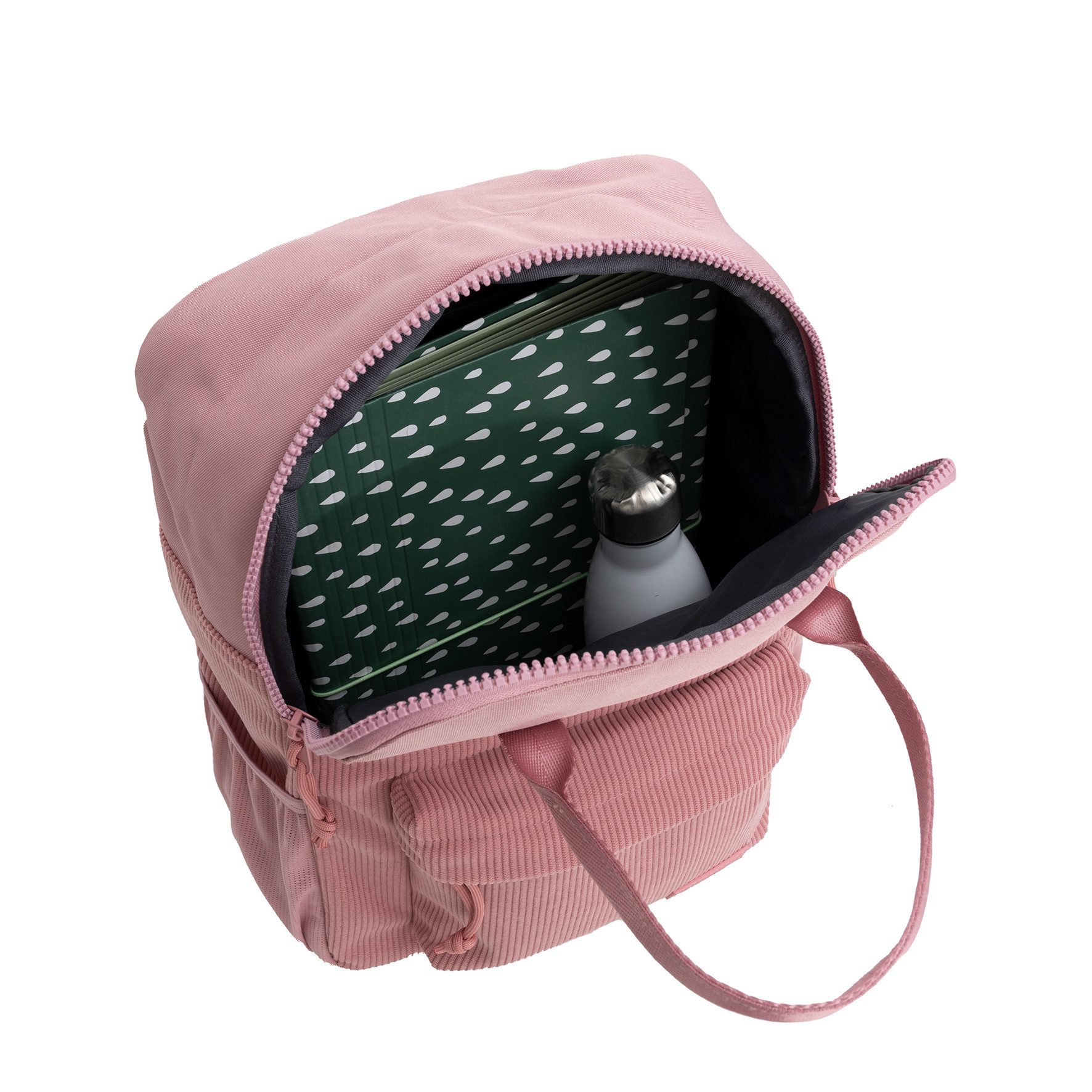 NEW REBELS Cityrucksack Rucksack Ribbi Springfield mit Kordoptik & Tabletfach