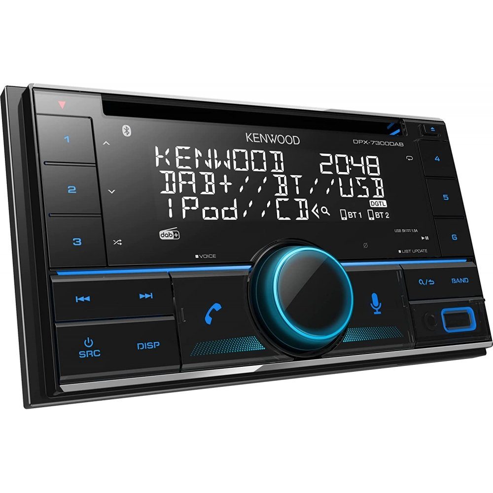 Kenwood DPX-7300DAB - Autoradio - schwarz Autoradio