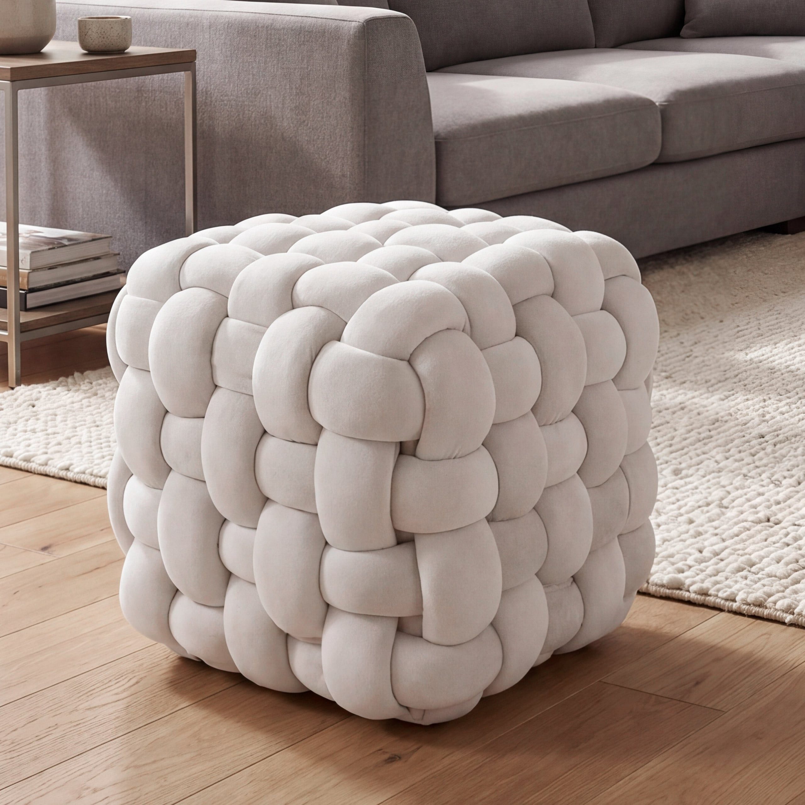 MCW Pouf MCW-Q48, Stabil und formbeständig