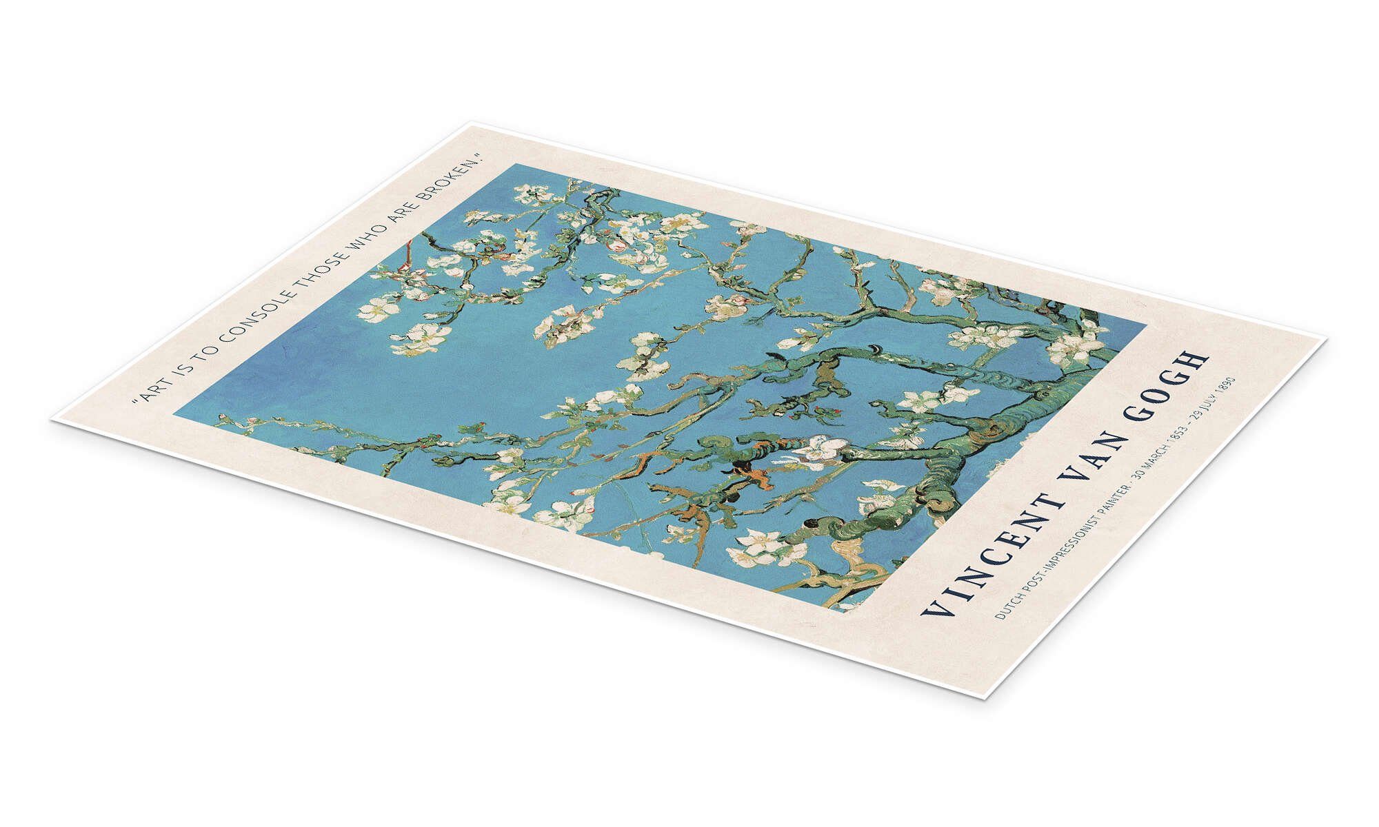 Posterlounge Wandbild Art is to Console those who are Broken, Vincent van G günstig online kaufen