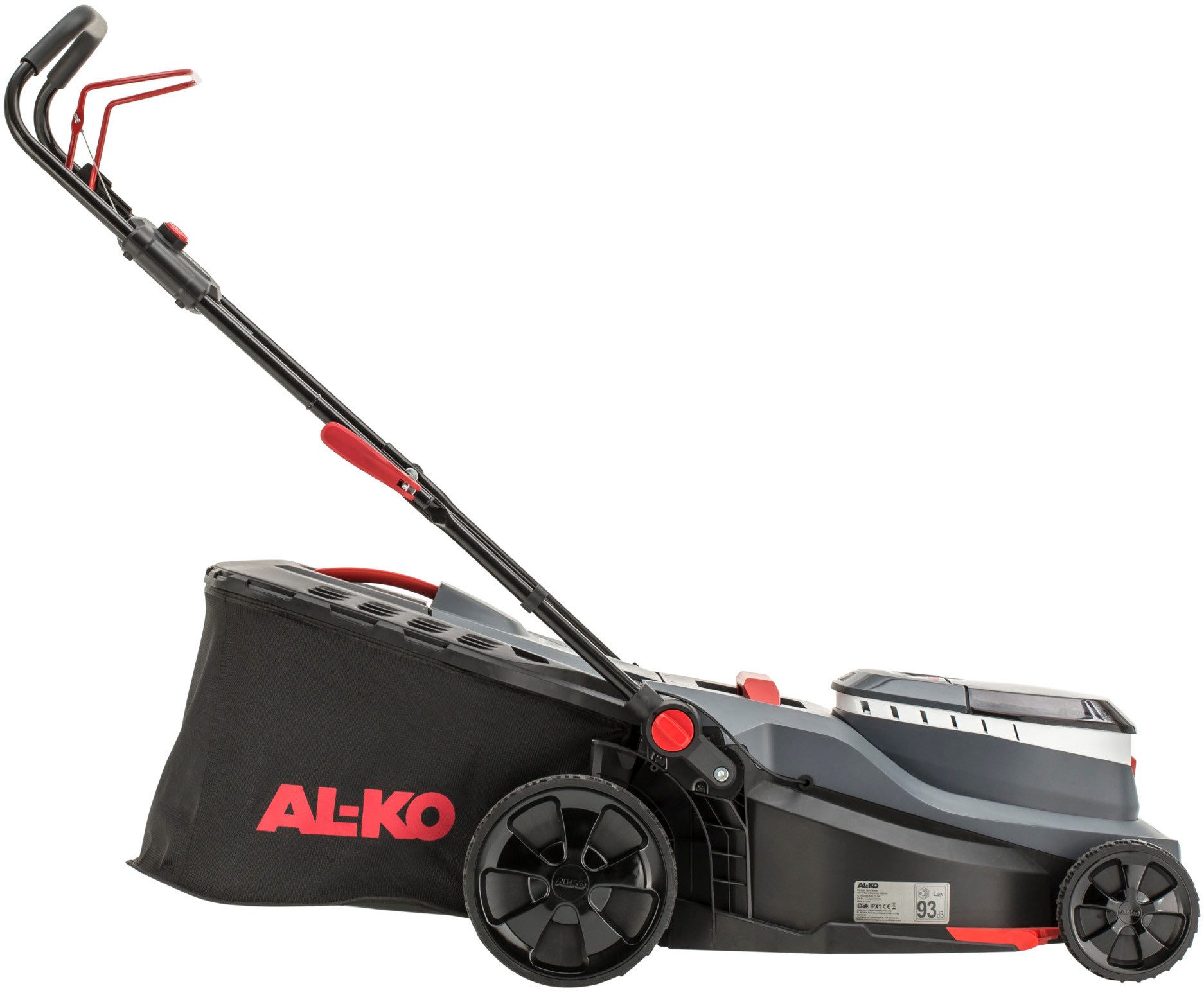 AL-KO Akkurasenmäher 43.6 Li COMFORT SET, 43 cm Schnittbreite, (inkl. 2x 18 / 36 V (5 Ah/2,5 Ah) und Doppelladegerät)