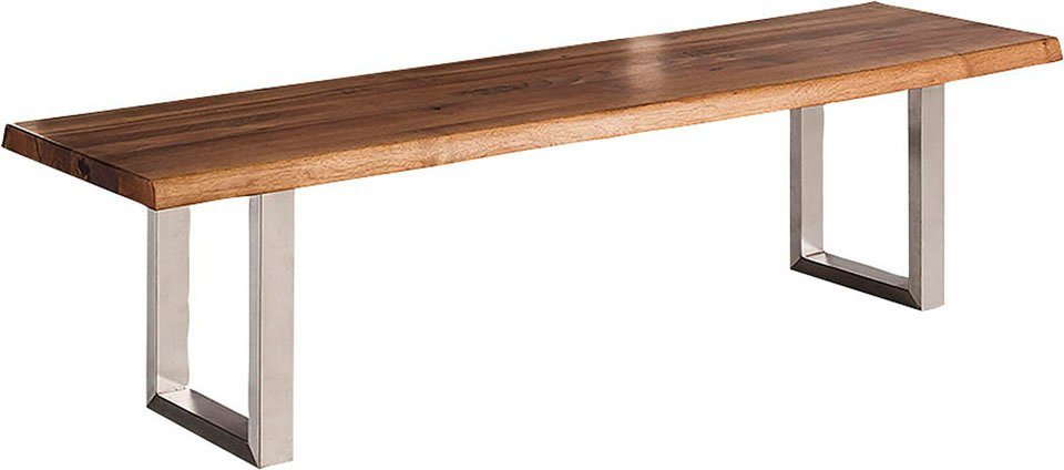 Sitzbank, whiteoak Qualität, in für extravagantes Design Liebhaber Massivholzmöbel hochwertiger hochwertiger