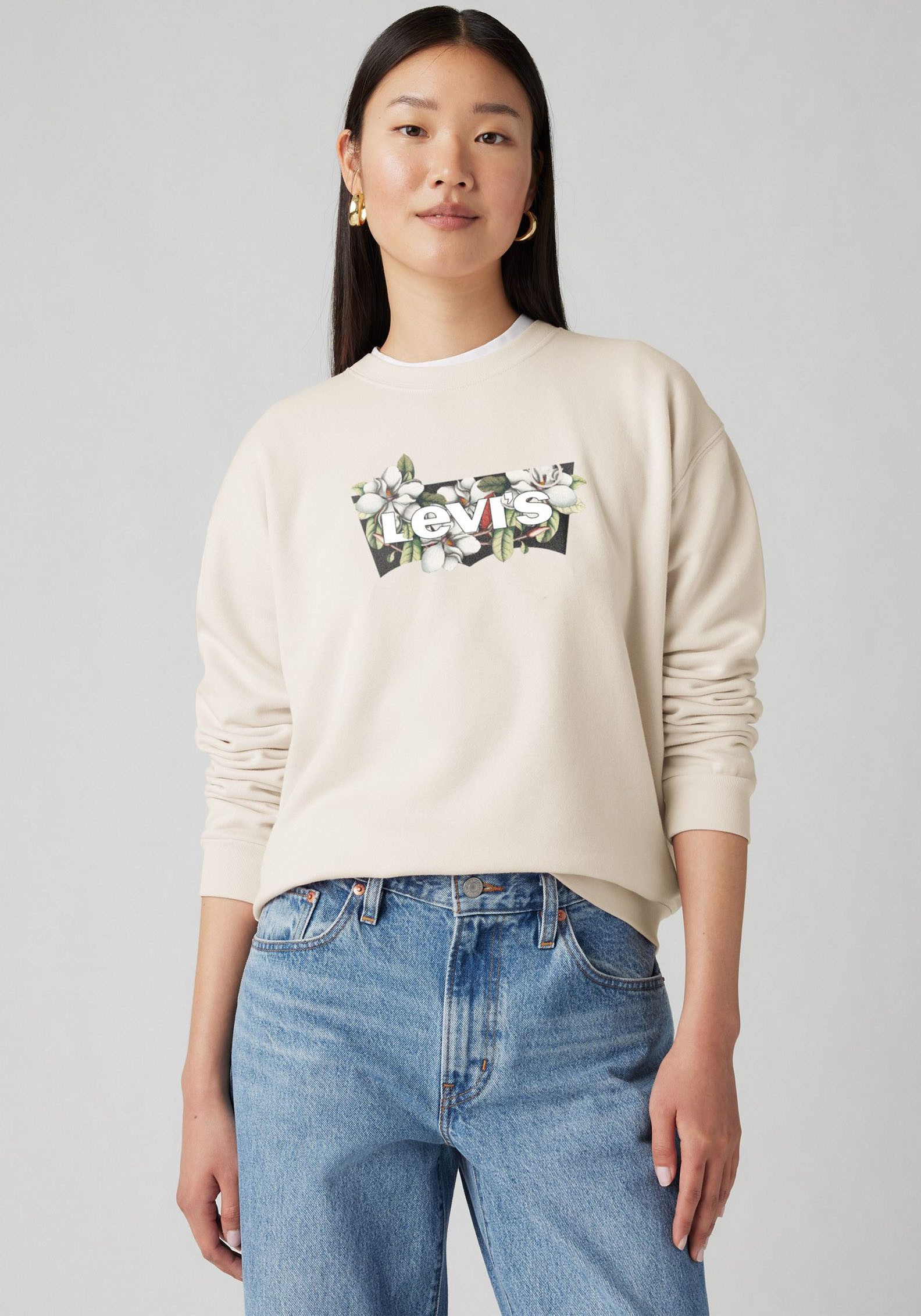 Levi's® Sweatshirt mit Logo Print günstig online kaufen