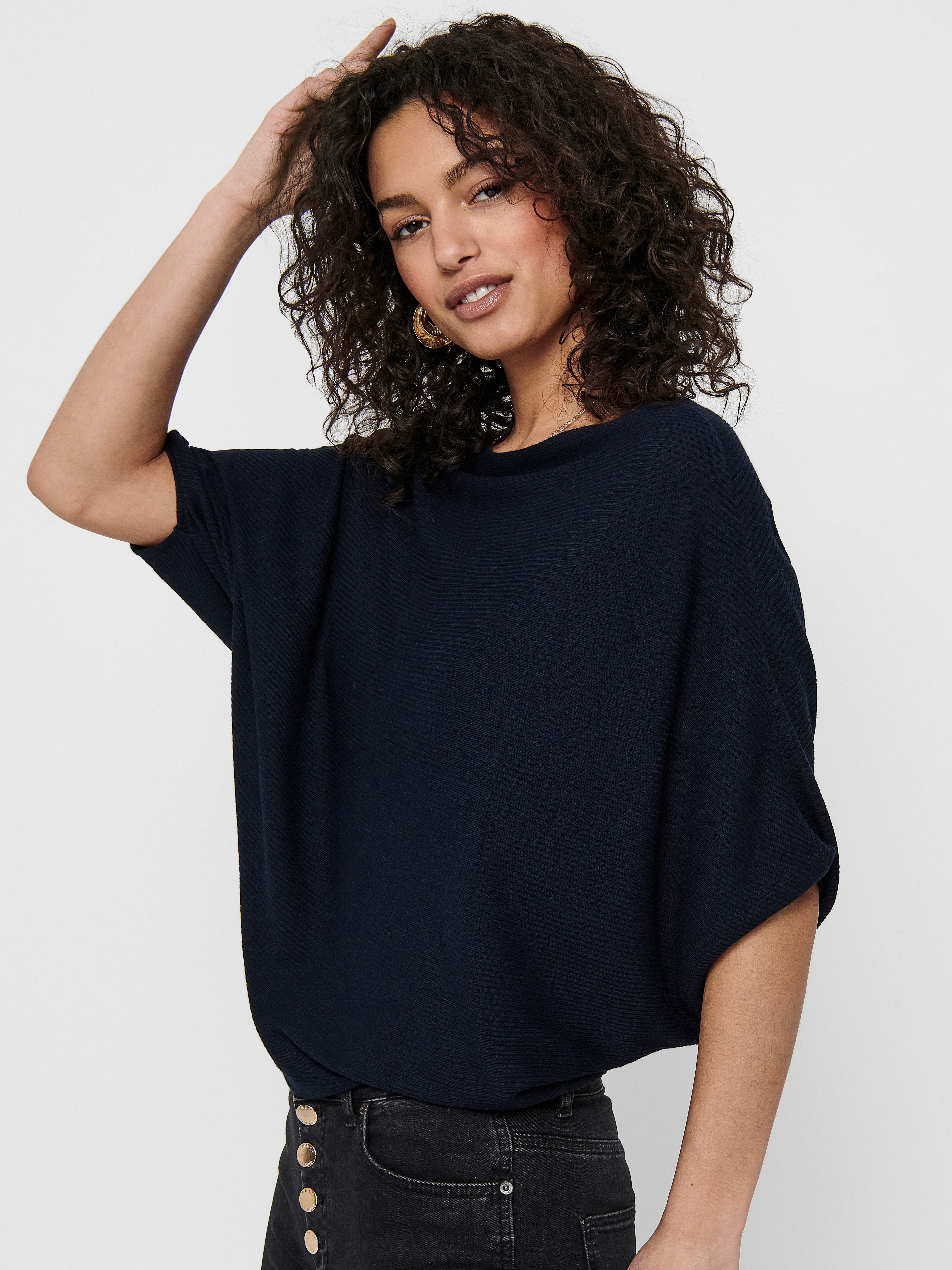 JDY Strickpullover JDYNEW BEHAVE BATSLEEVE PULLOV. günstig online kaufen