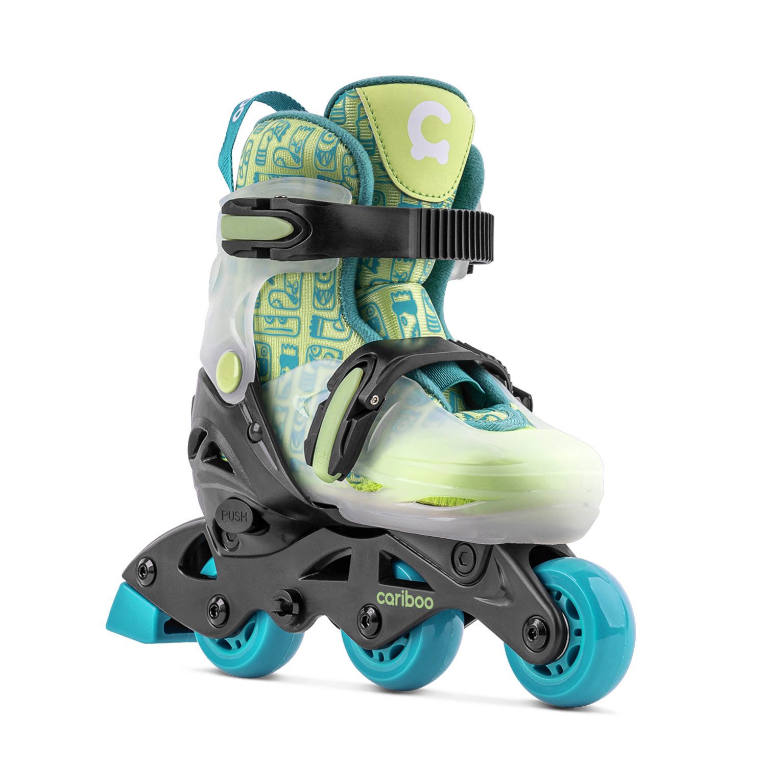 Cariboo Rollschuhe Lerninliner CARIBOO STEP ONE Stützräder verstellbar ABEC7