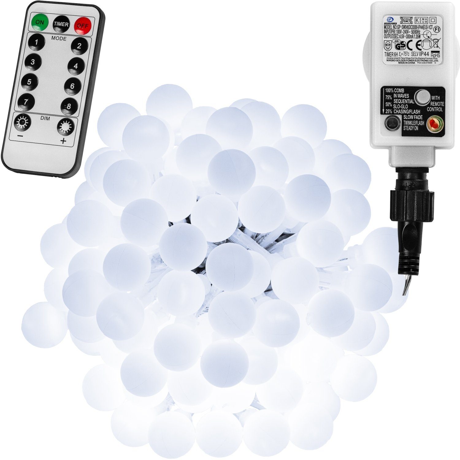 VOLTRONIC LED-Lichterkette 50 100 200 LED günstig online kaufen
