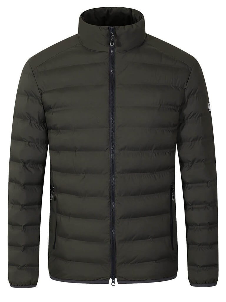 Blue Wave Steppjacke Maximilian Herren Jacke Maximilian gesteppt in Daunenoptik mit Stehkragen
