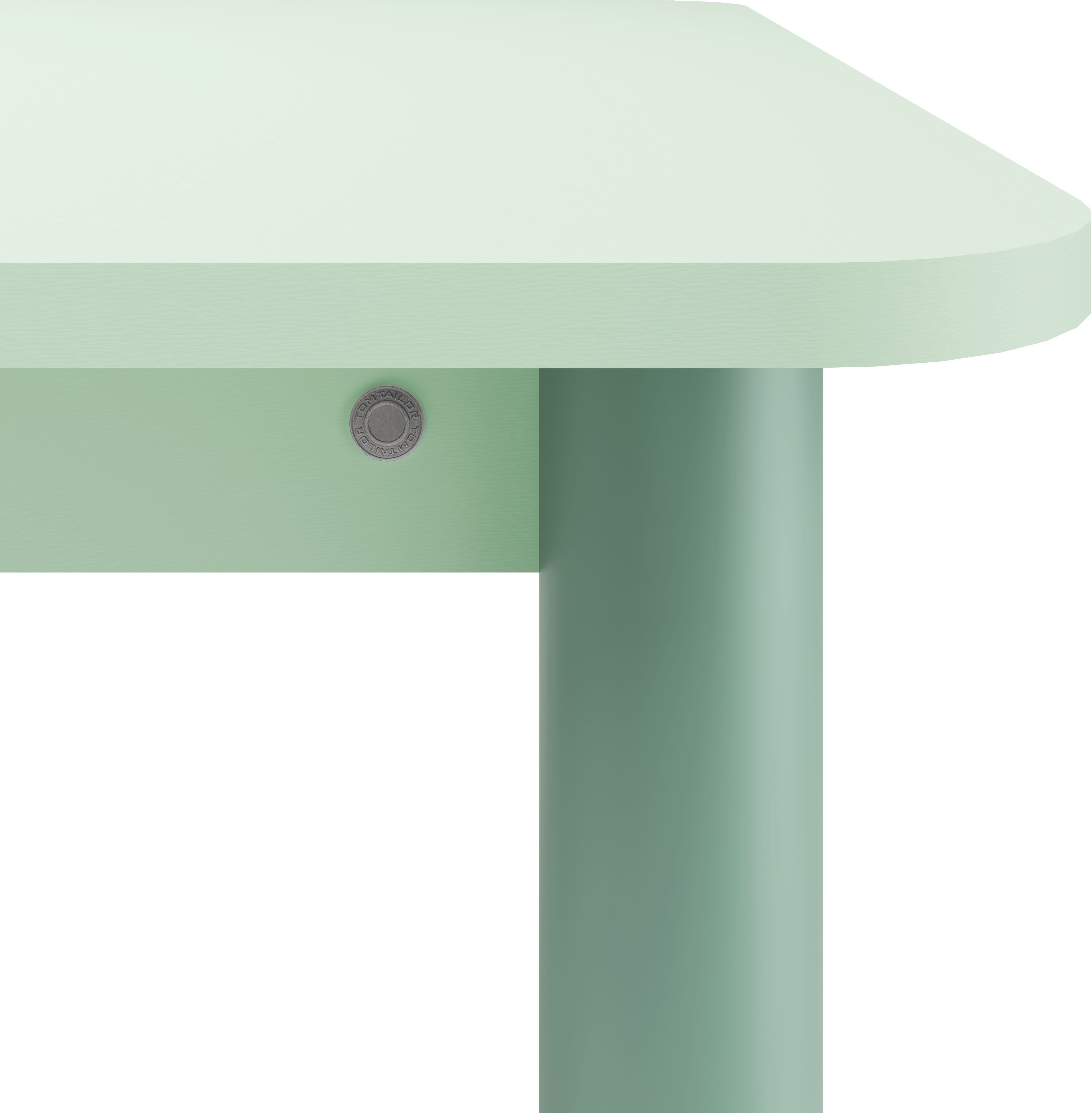 TOM TAILOR HOME Esstisch COLOR TABLE (1-St), Esstisch, 4-Fuß, 3 Größen, 3 Dekorfarben, 4 Fußfarben, ABS-Kante