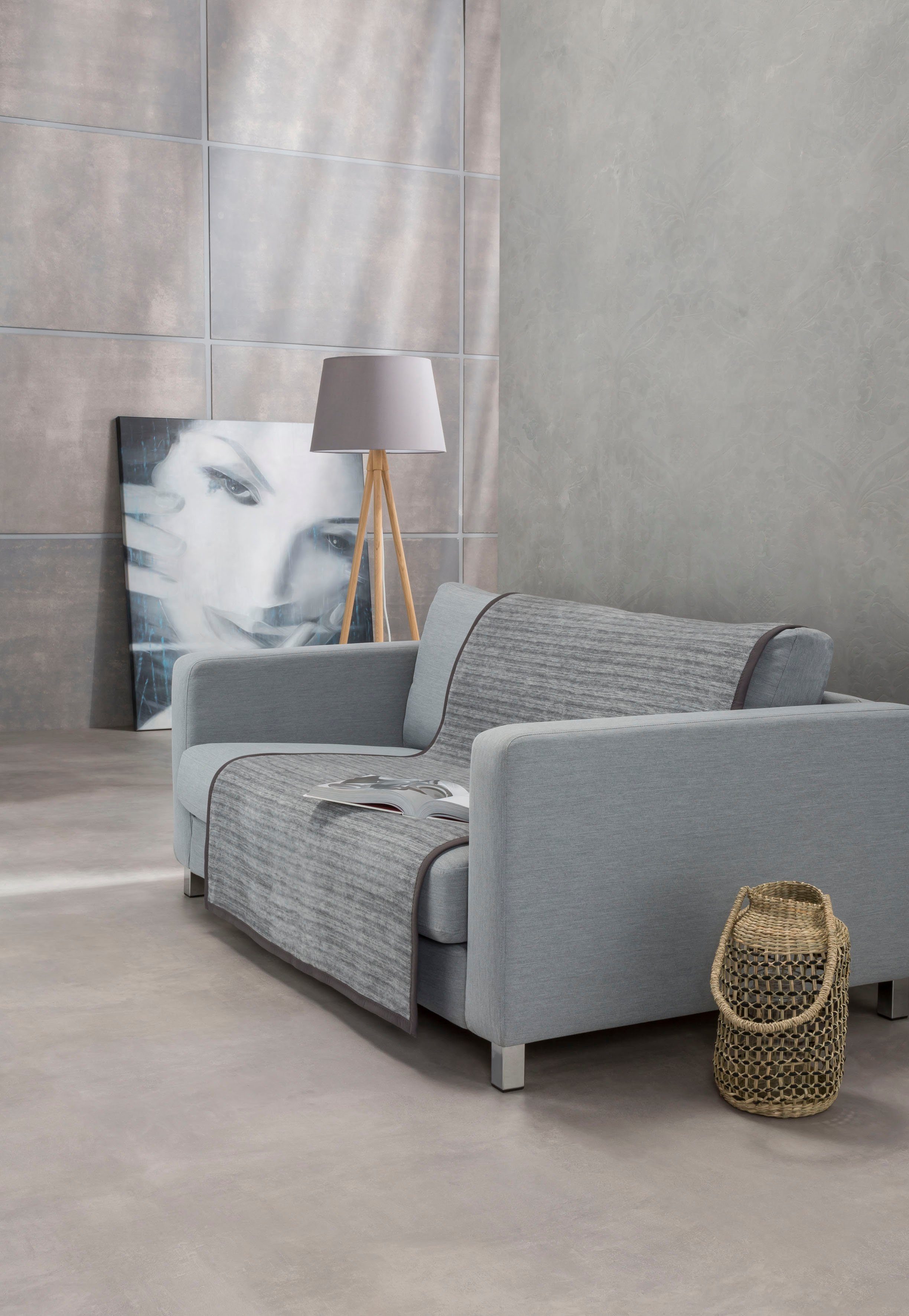 IBENA Sofaschoner Fano, 100 x 200 günstig online kaufen