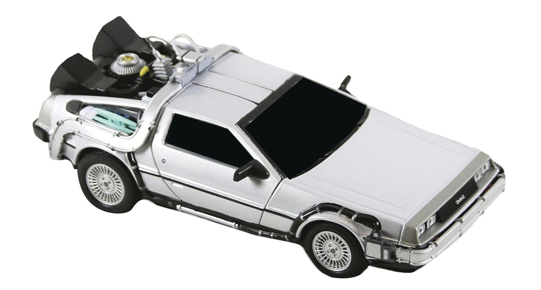 NECA Modellauto Назад in die Zukunft Back to the Future Time Machine Diecast Modell