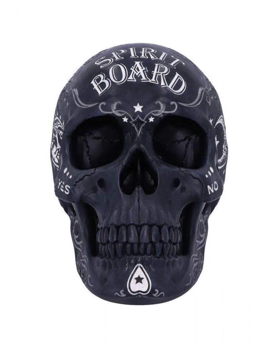 Horror-Shop Deko Board Wohna Gothic Totenkopf Skull Dekofigur als Spirit