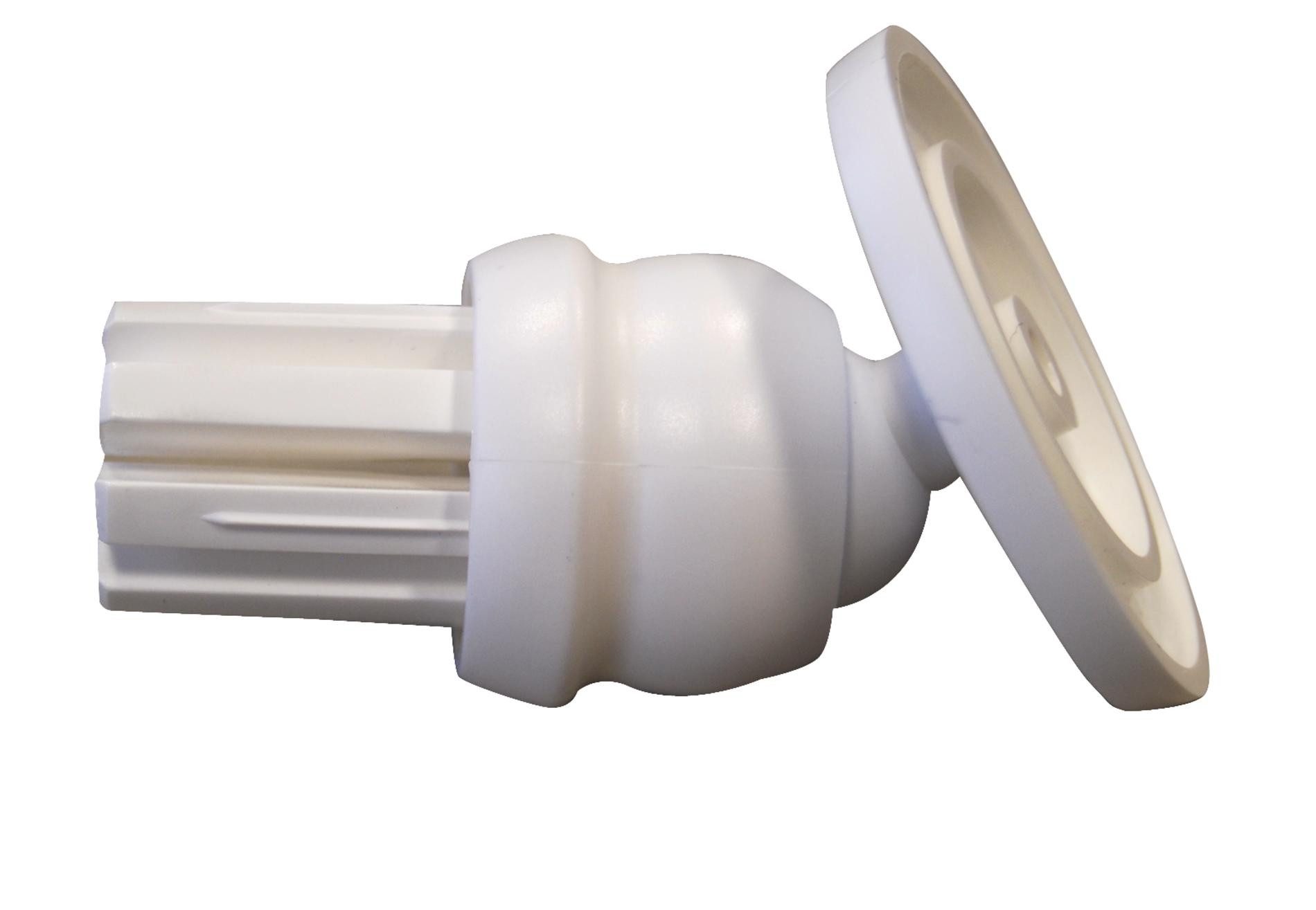 Ridder Duschvorhangringe Vario weiß