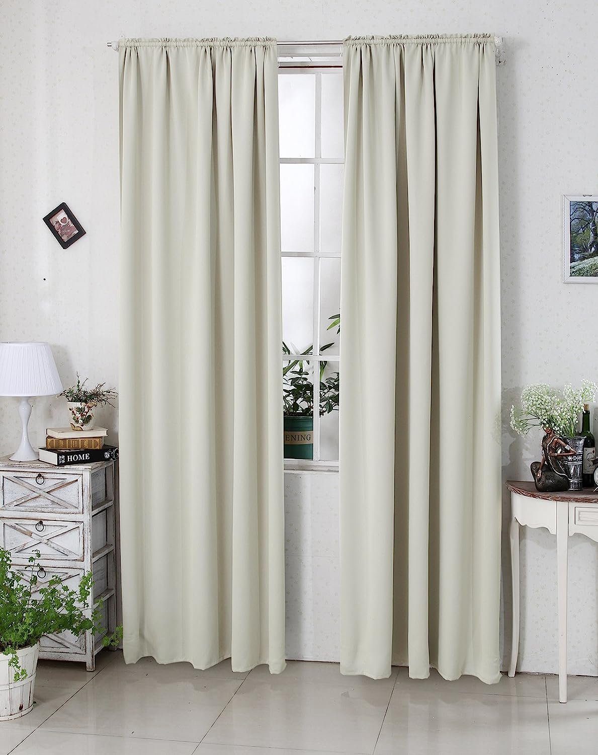 Woltu Gardine, (1 St), blickdicht, Blickdicht günstig online kaufen