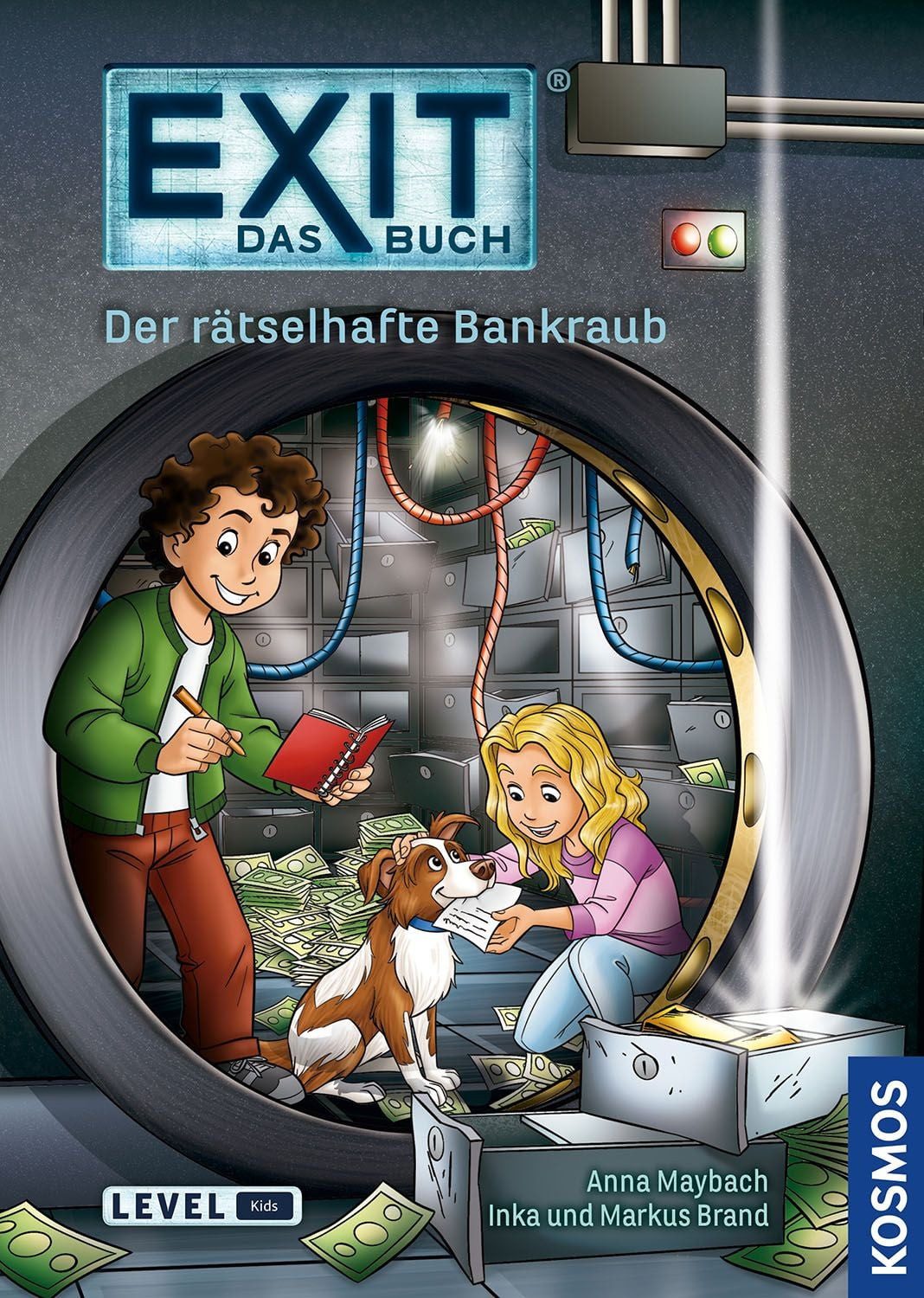 Kinderbuch EXIT® - Das Buch: Der rätselhafte Bankraub Level: Kids Inka Brand, Markus Brand, Anna Maybach