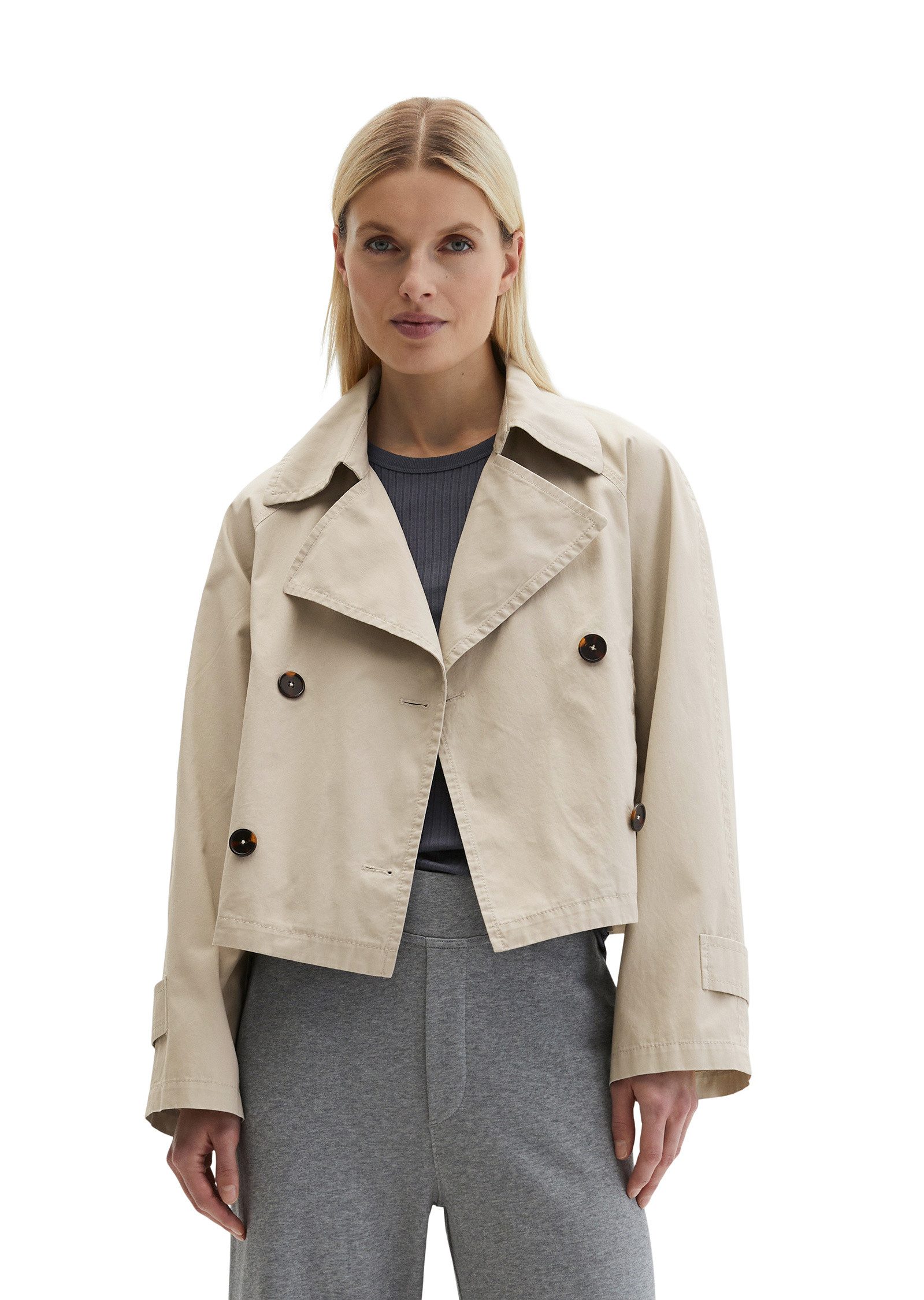 Marc O'Polo Outdoorjacke aus Organic Cotton-Twill