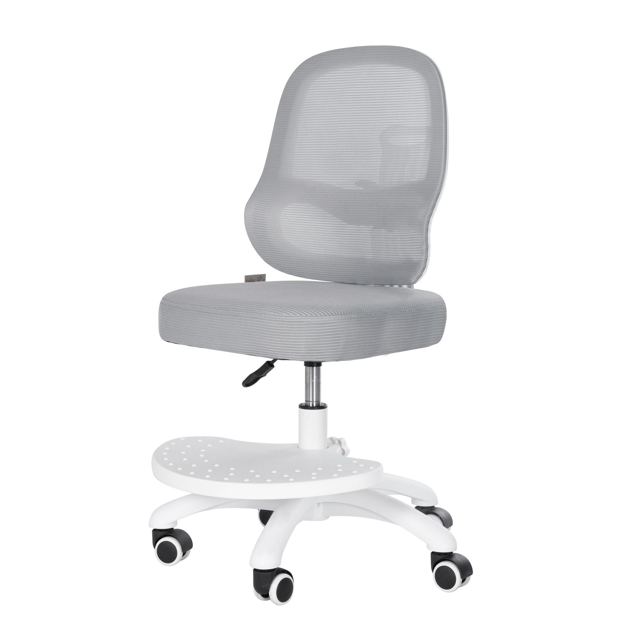roba® Schreibtischstuhl Smart Grow 3D - Bürostuhl Kinder - Ergonomischer Drehstuhl (stufenlos höhenverstellbar), stabiles Gestell aus Metall - ab 3 Jahren - ideal für Schulkinder