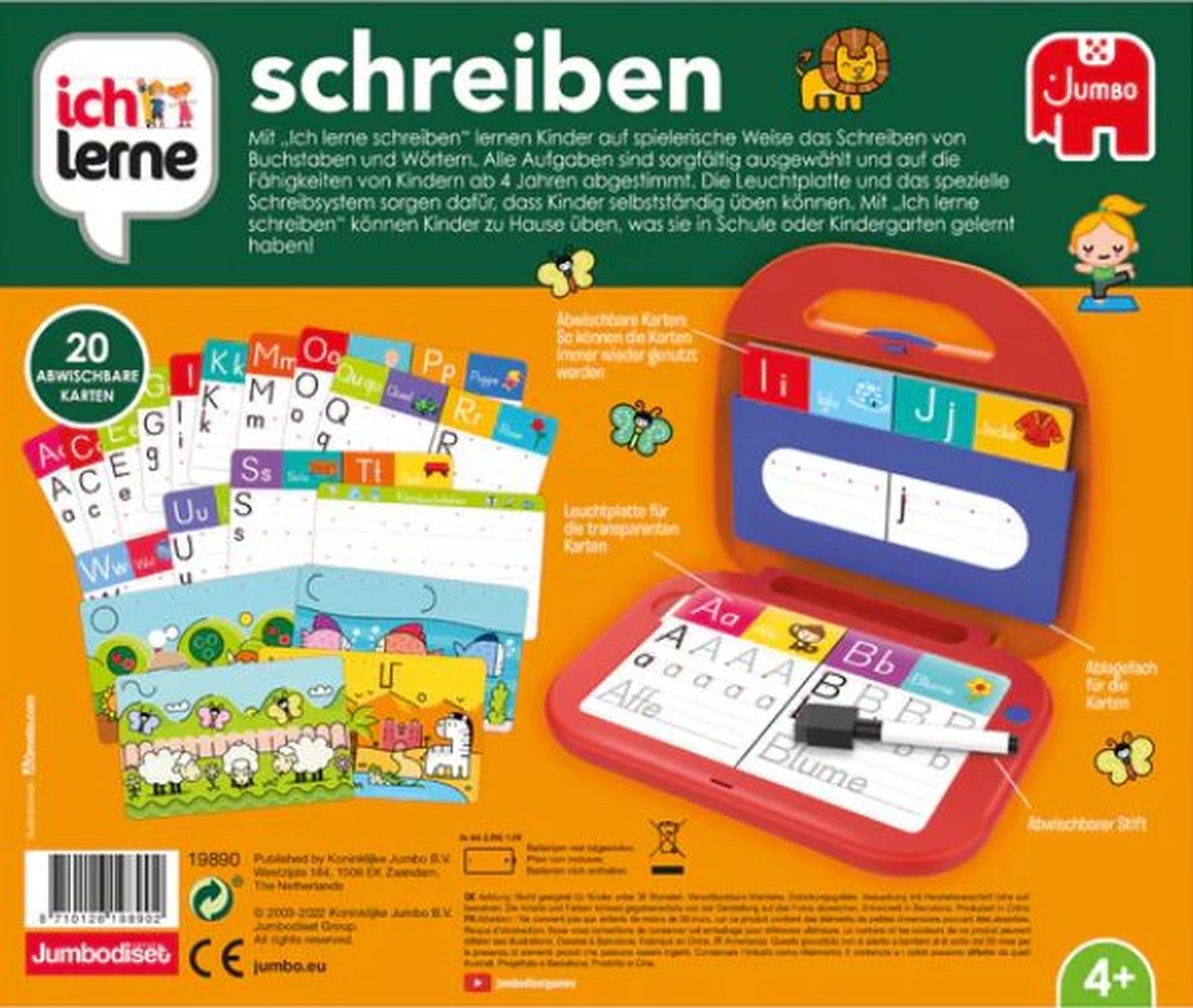 Jumbo Spiele Lernspielzeug ich lerne – Bild 2 von 2