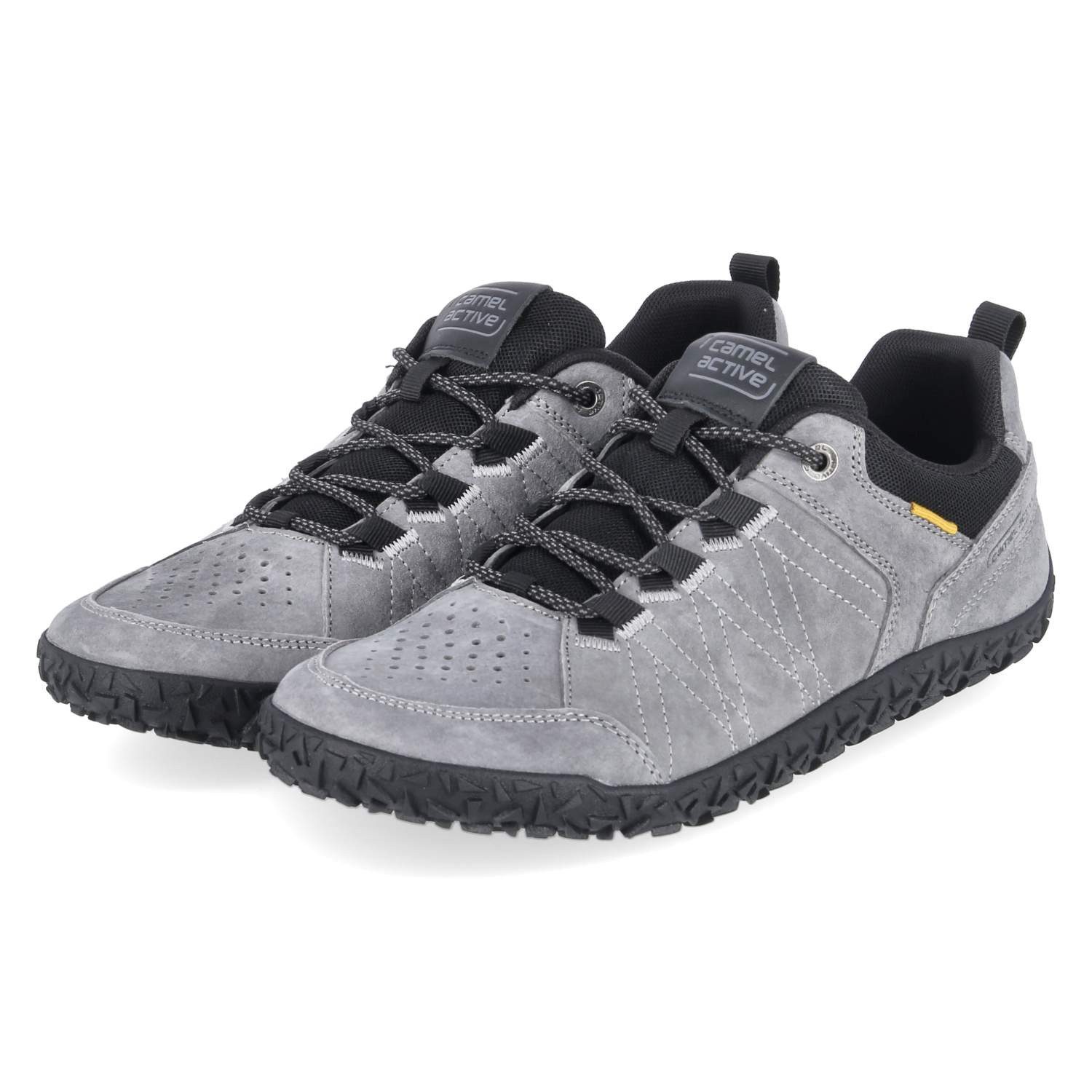 camel active Camel Active 54ILA11-340-201 Herren Leder & Textil grey Schnürschuh