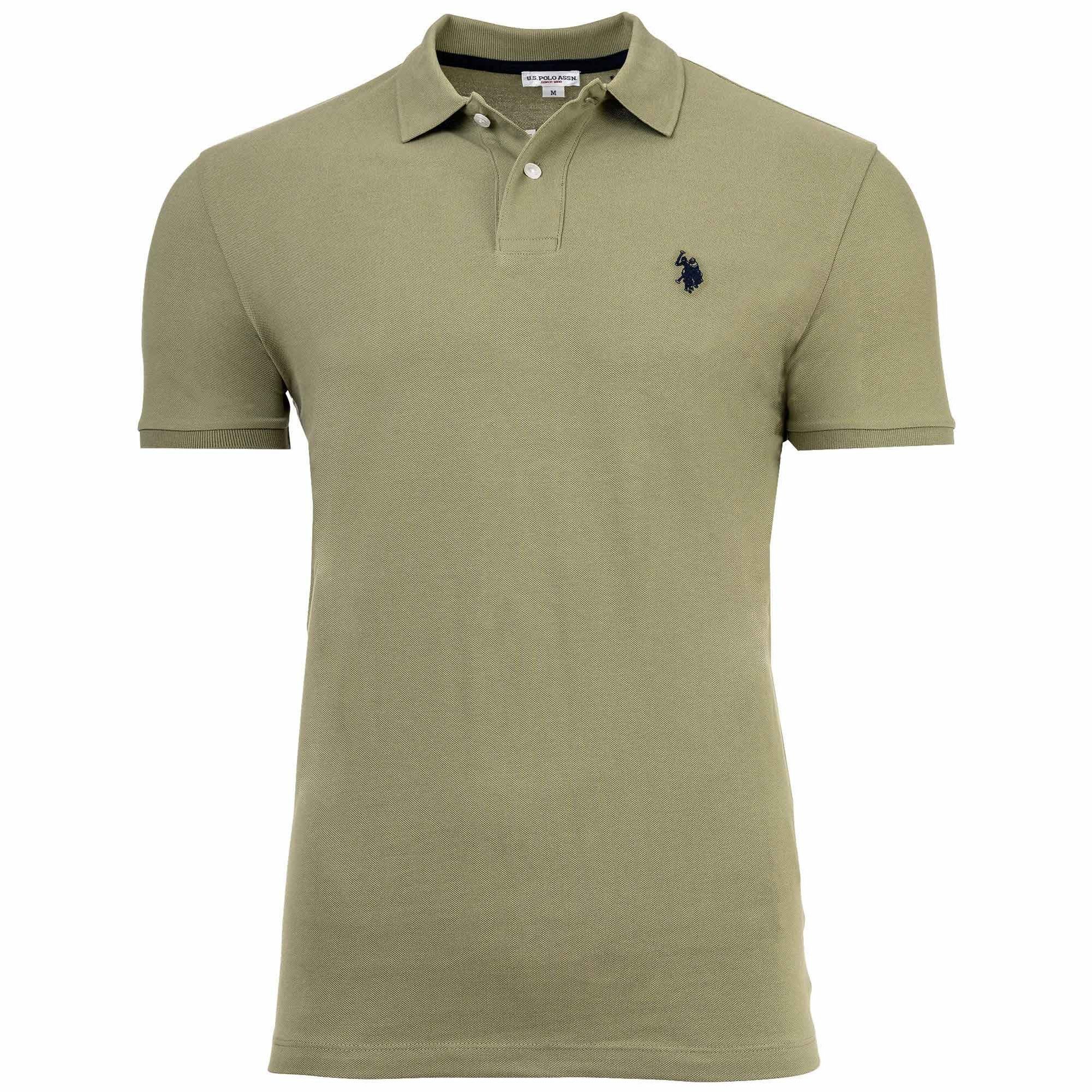 U.S. Polo Assn. Poloshirt Herren Poloshirt Baumwolle Carded Piquet günstig online kaufen