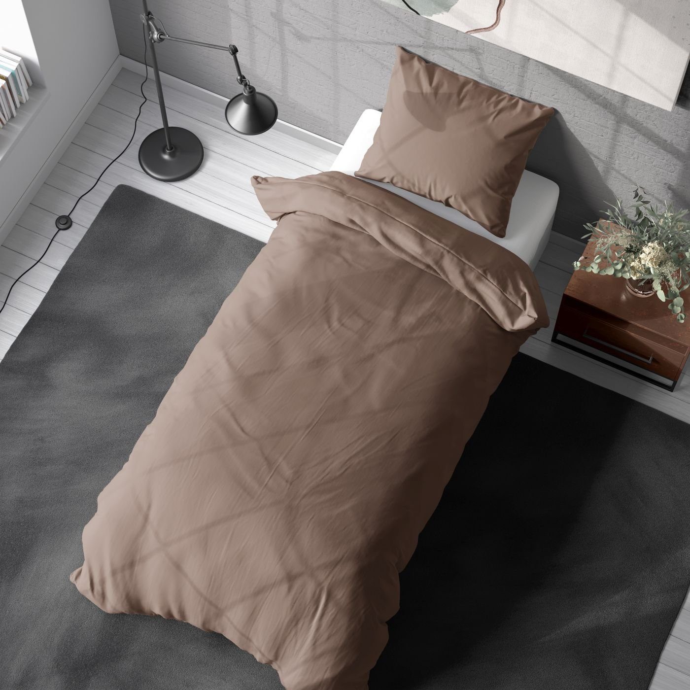 soma Bettwäsche Mikrofaser Bettwäsche 135x200 + günstig online kaufen