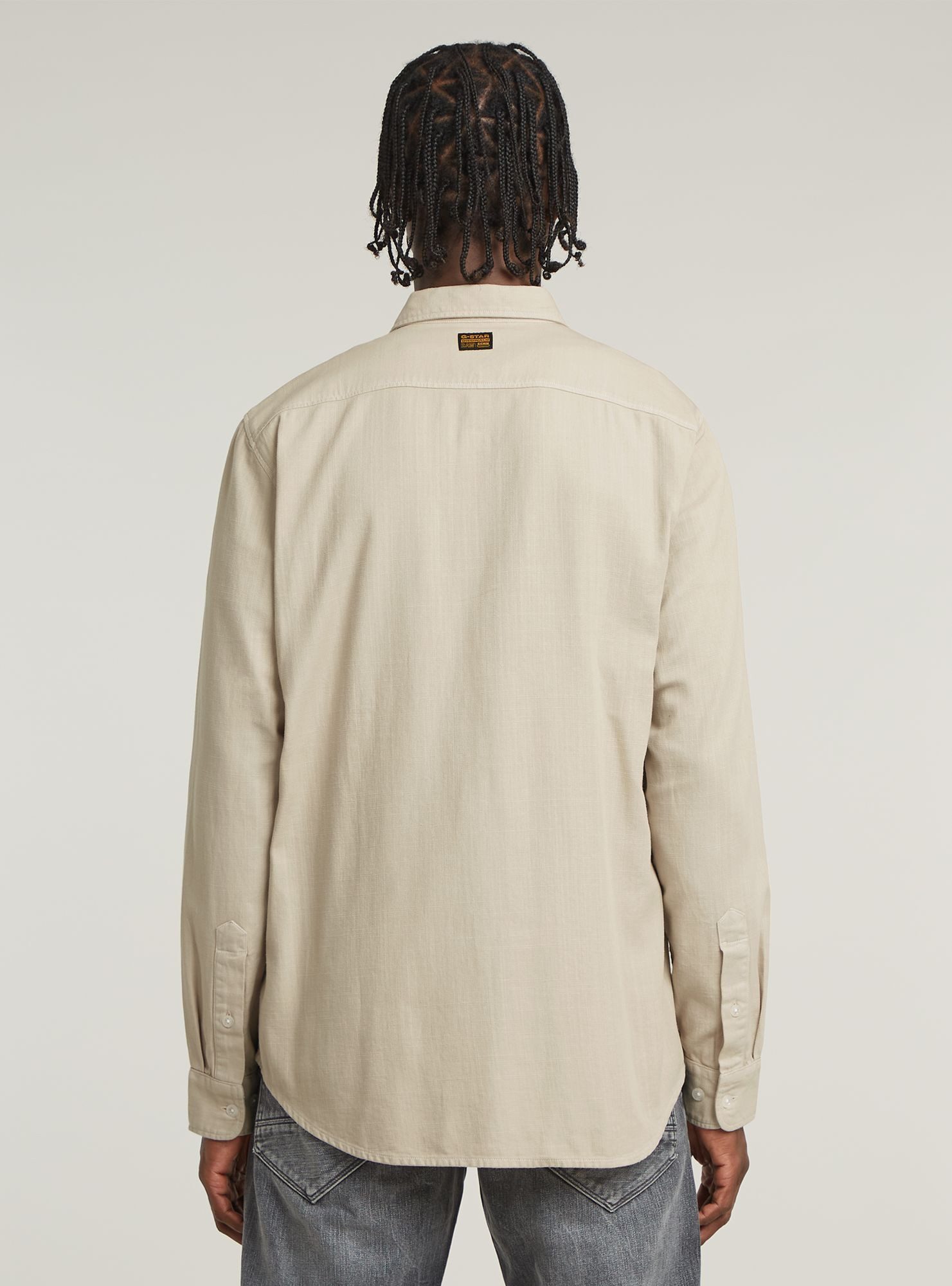 G-STAR Langarmshirt Marine Slim Hemd