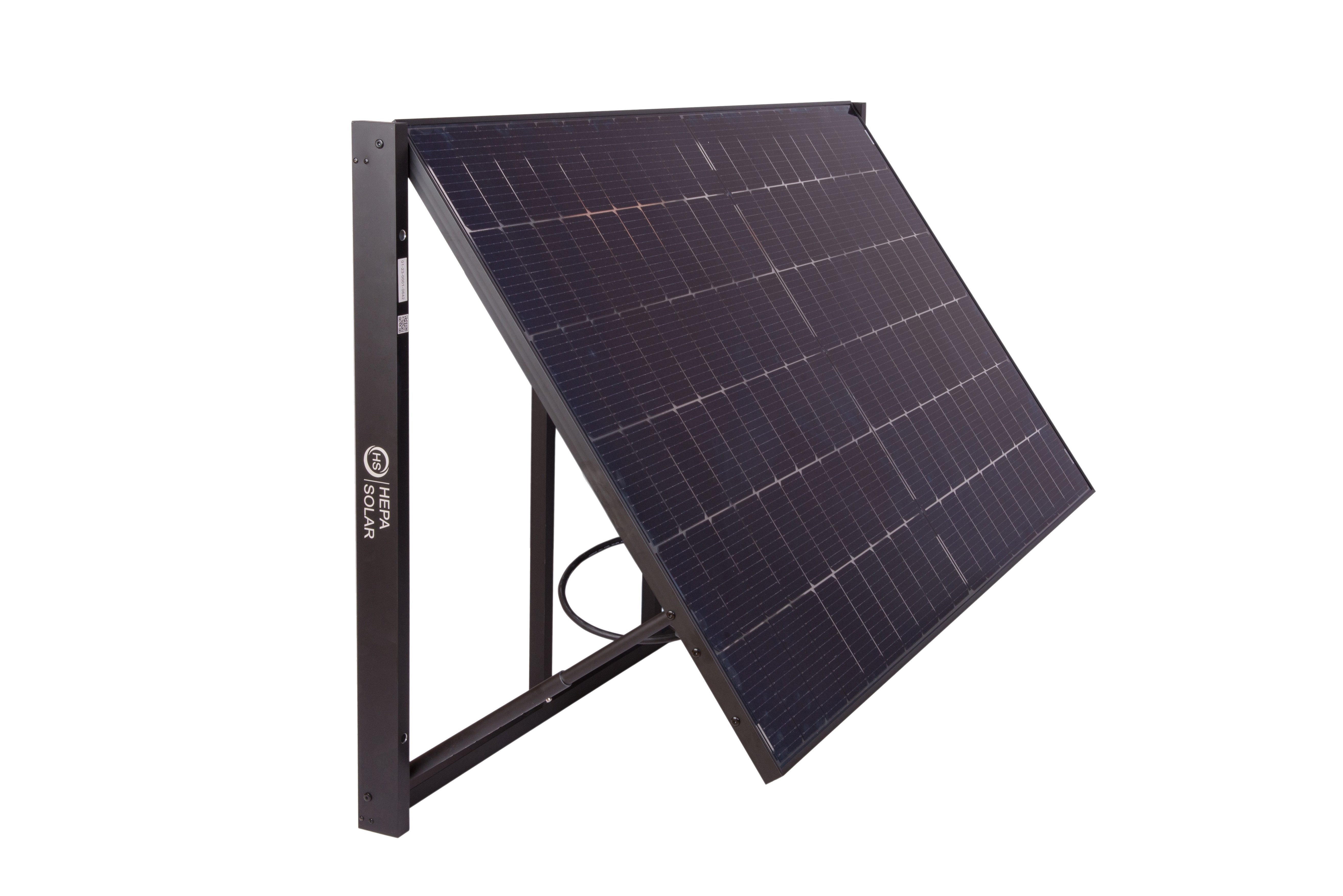 HEPA Solar Balkonkraftwerk HEPA BASIC, Heterojunction (HJT), IP68, hohe Effizienz, ohne Wechselrichter