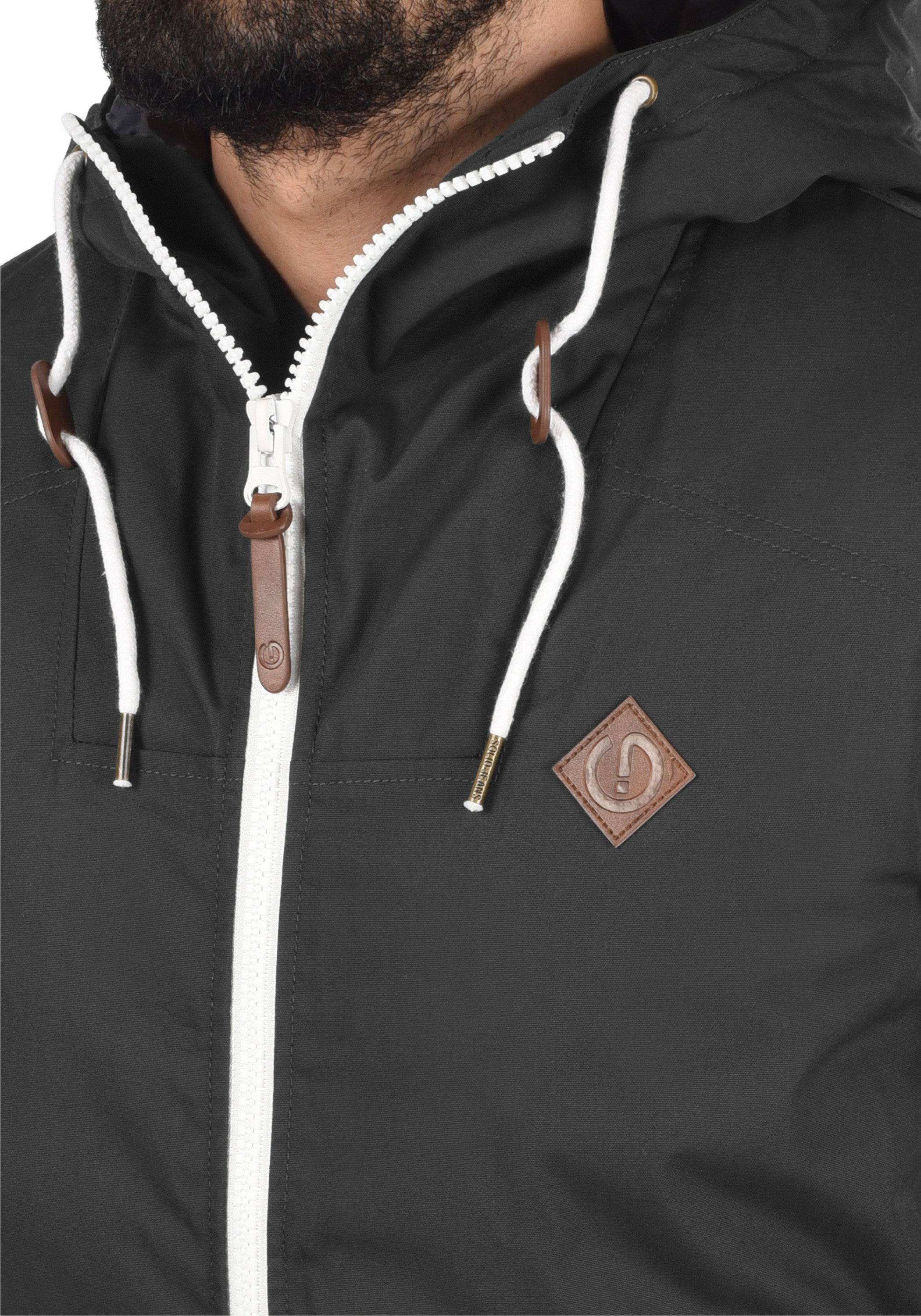 !Solid Kurzjacke SDTilly Übergangsjacke mit kontrastfarbenen Reißverschlüssen