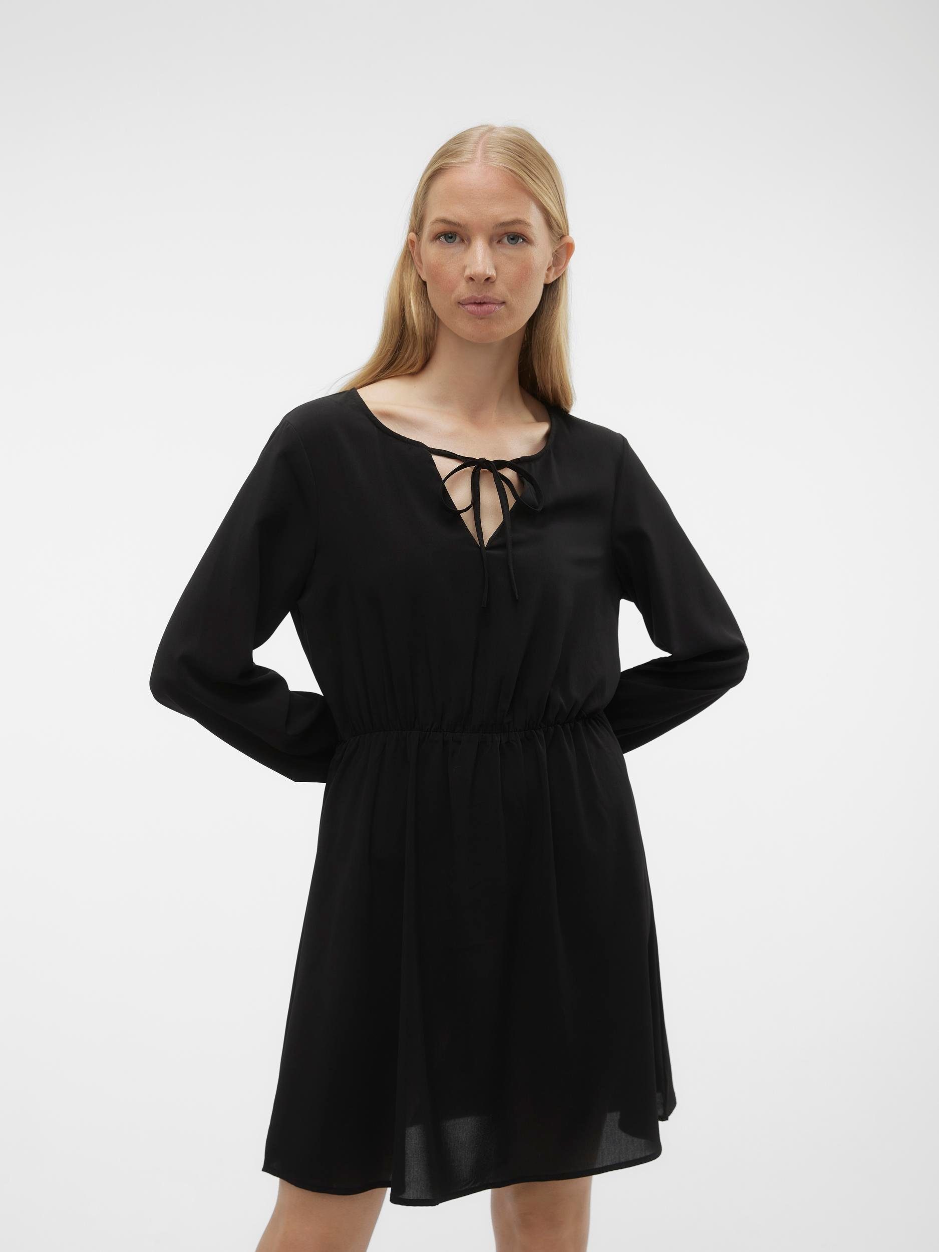 Vero Moda Minikleid VMSHILAH NAJA GA LS SHORT DRESS Black WVN