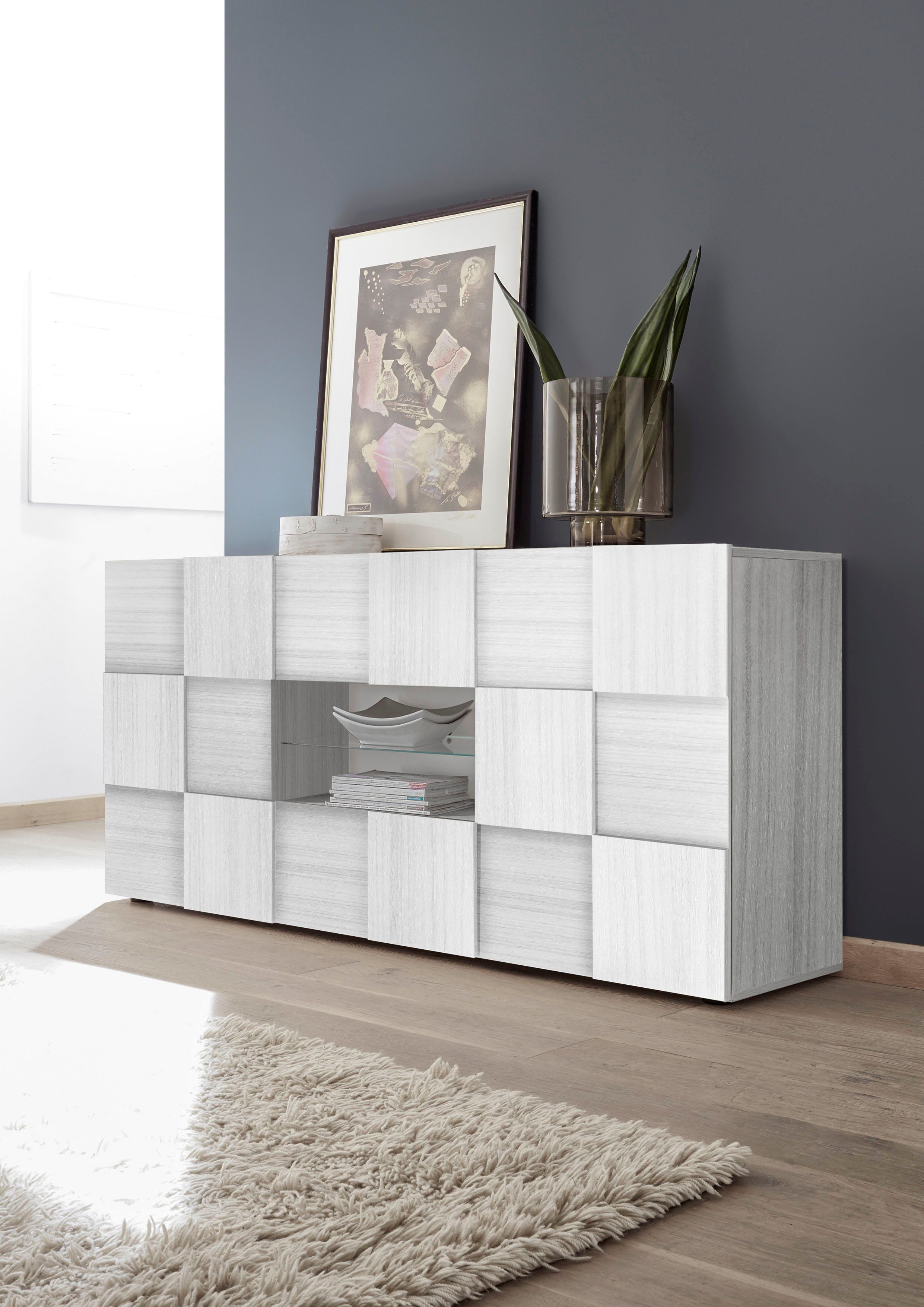 INOSIGN Sideboard Dama Breite 181, Kommode 2 Türen u. 2 Schubkästen, Anrich günstig online kaufen