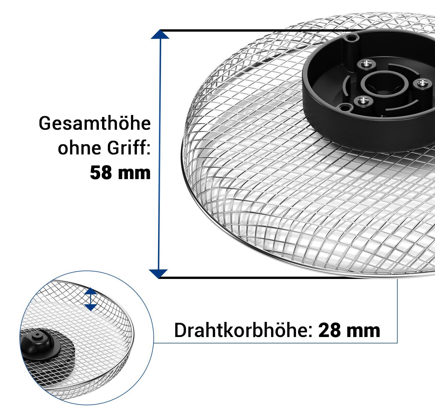 Tefal Gärkorb Snackaufsatz XA701074, für Heissluft-Fritteuse ActiFry