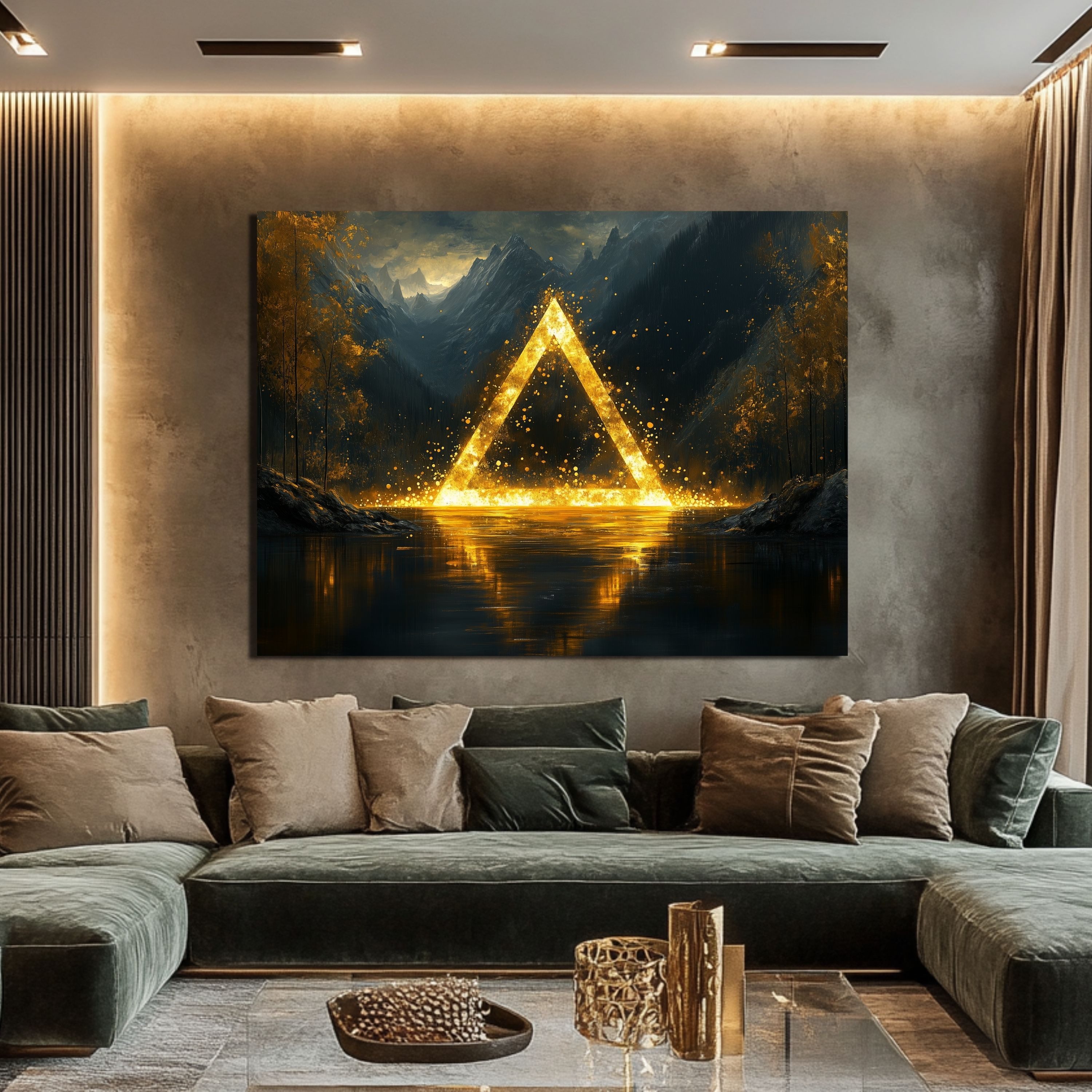 DARO Design Wandbild Wandbild Abstrakt Modern günstig online kaufen