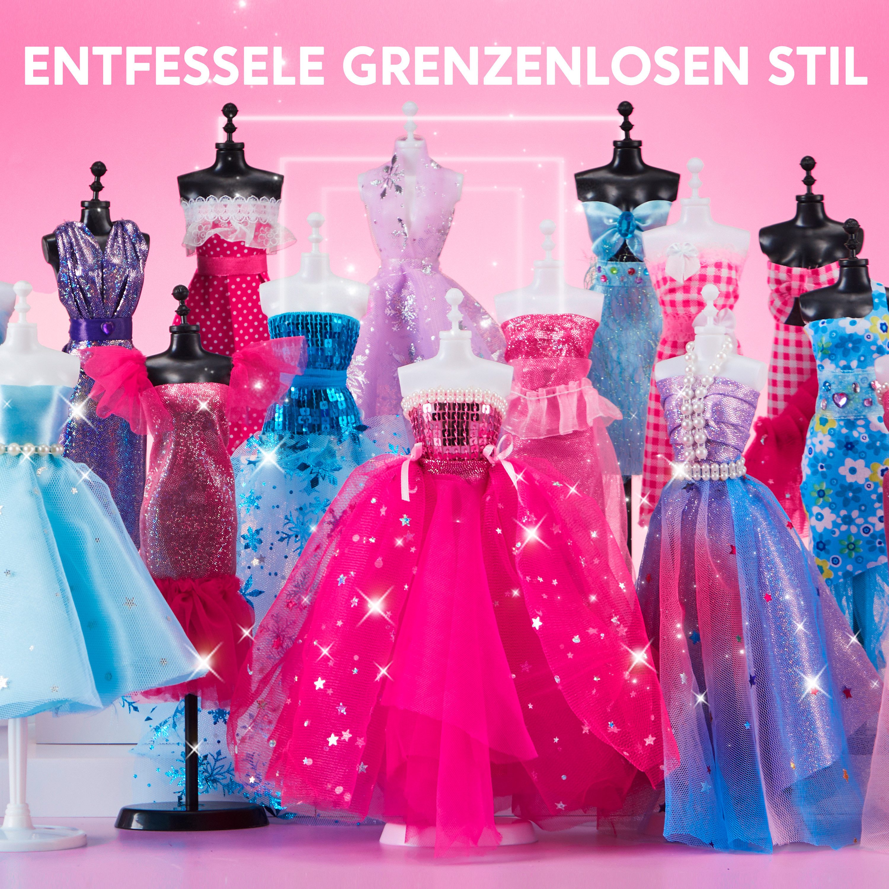 Klever Kits Modelleisenbahn-Set Klever Kits 400+ Stücke Modedesign Mädchen, (400-tlg)