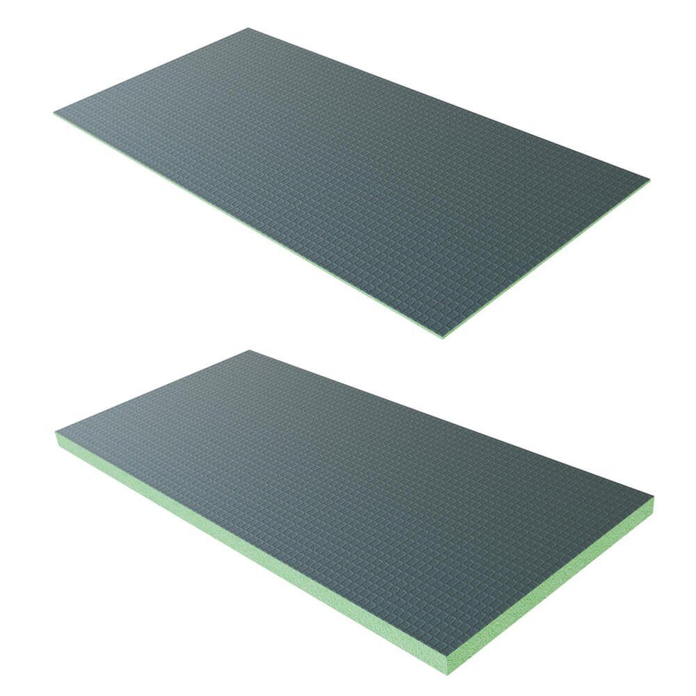 4-St) XPS Leichtbeton-Bauplatte Putzträgerplatte Fliesenbackerplatten Ausgleichsplatte, Bauplatte (Set, duschspa