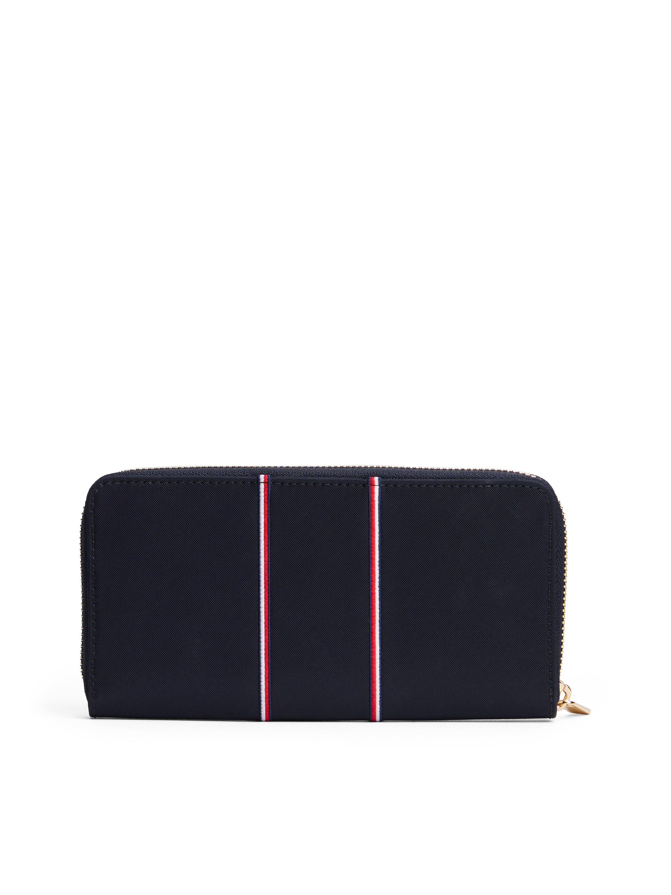 Tommy Hilfiger Geldbörse TH ICON LRG ZA NYLON CORP, Unisex Portemonnaie, Ge günstig online kaufen
