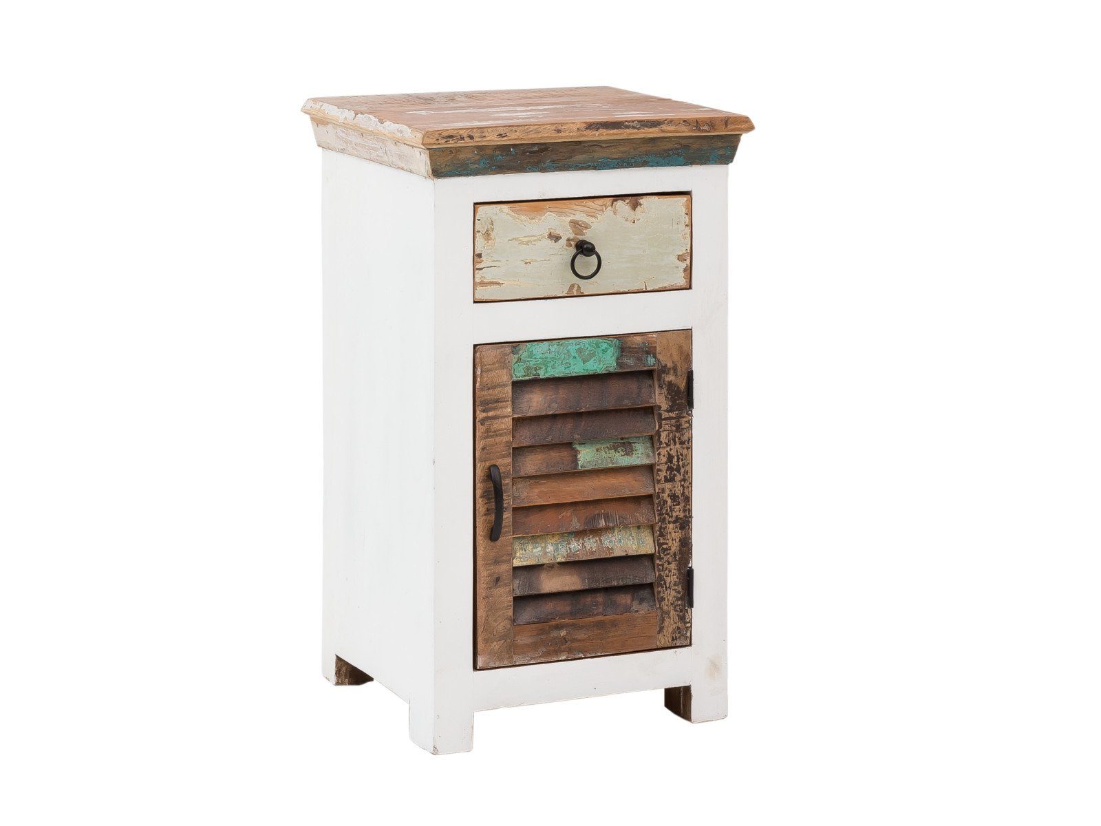 massivum Unterschrank Perth, Badkommode Badunterschrank Landhausstil Massivholz