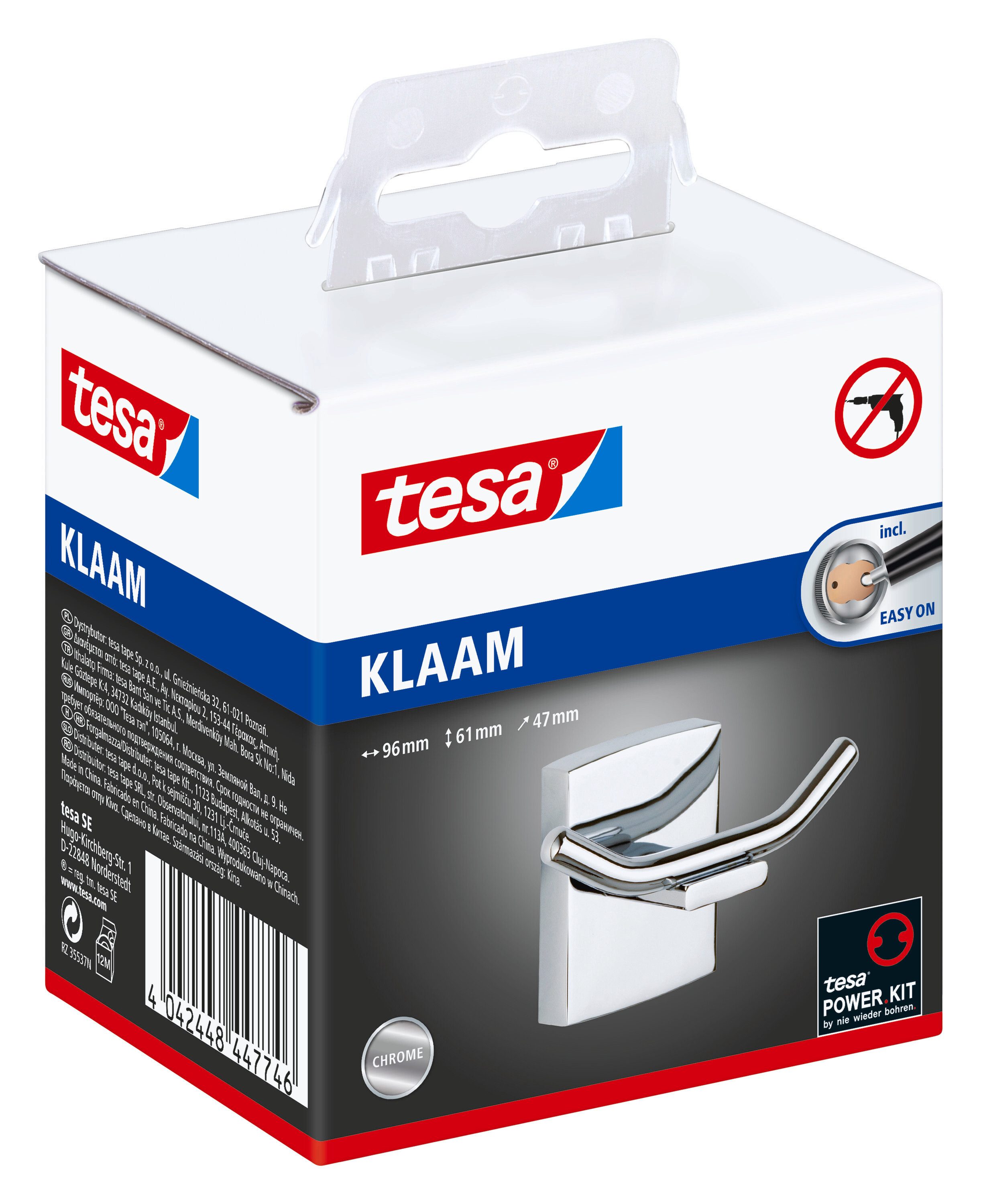 tesa Handtuchhaken 1x tesa klaam Wandhaken, günstig online kaufen