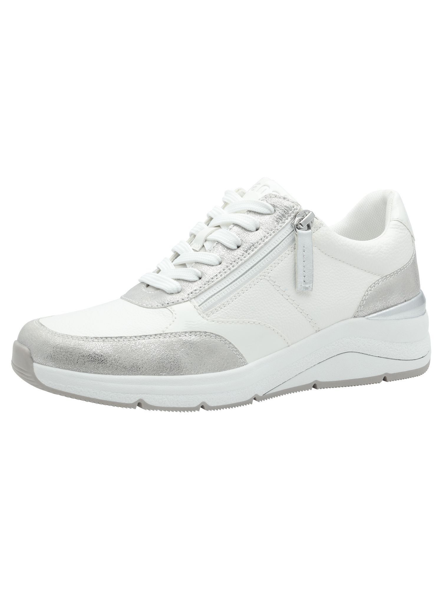 Jana Vegan mit Schnürsenkel kein Absatz 8-23777-43 Sneaker Vegan