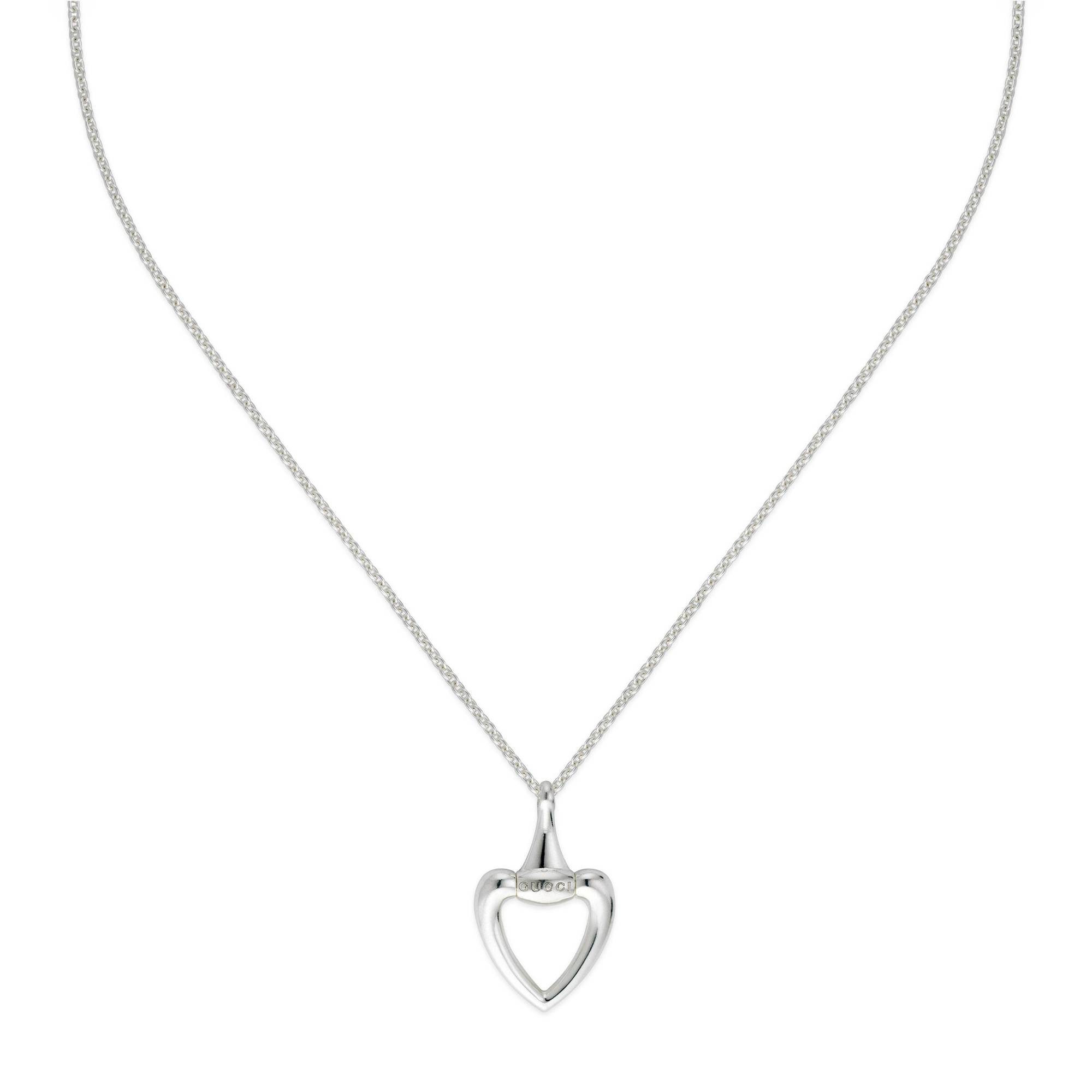 GUCCI Kette mit Anhänger Heart Pendant