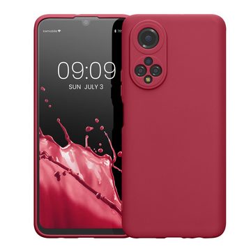 kwmobile Handyhülle Hülle für Honor X7, Backcover Silikon - Soft Handyhülle - Handy Case in Fuchsia matt