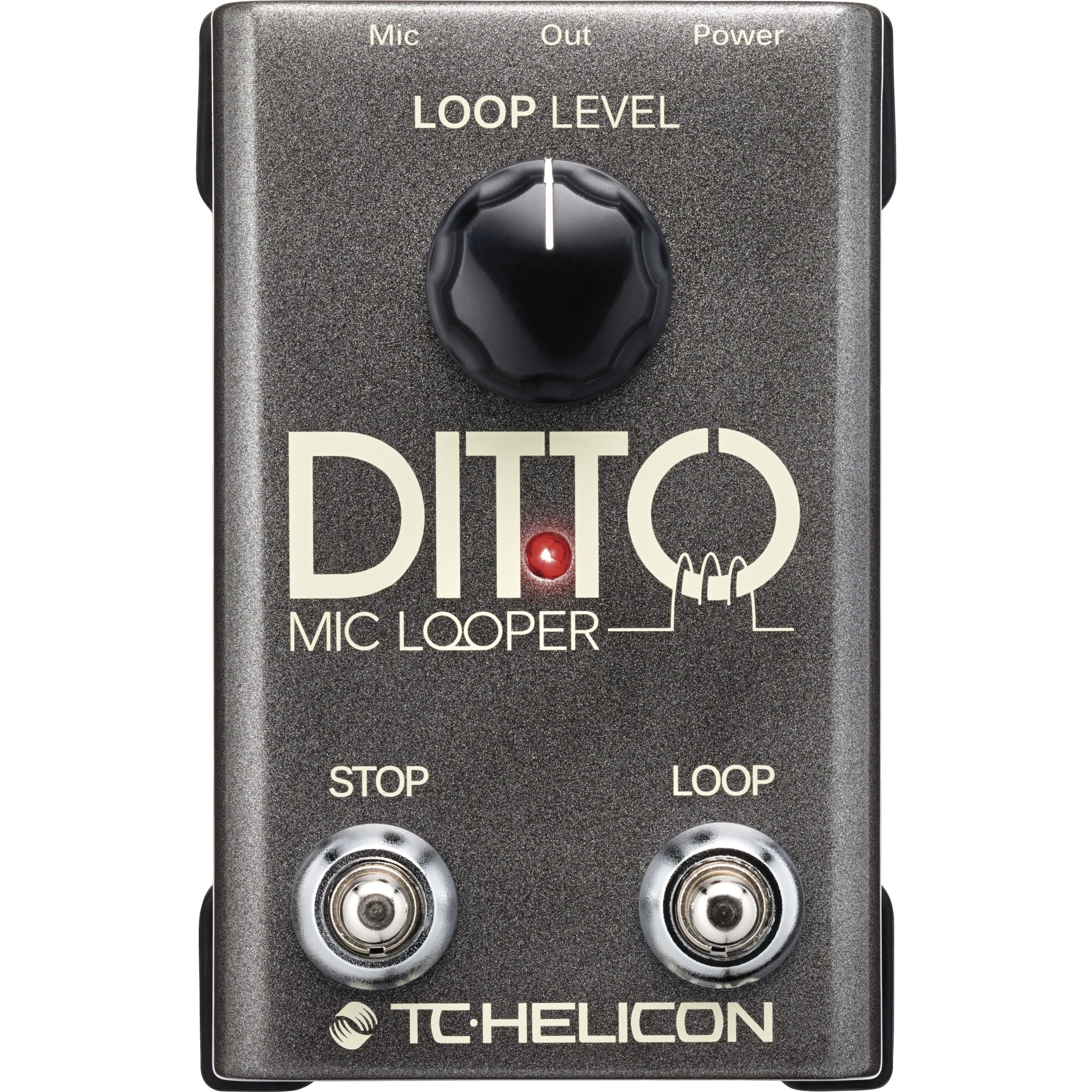 TC-Helicon Audio-Wandler, (Ditto Mic Looper, Studio Hardware, Effektgeräte), Ditto Mic Looper - Effektgerät