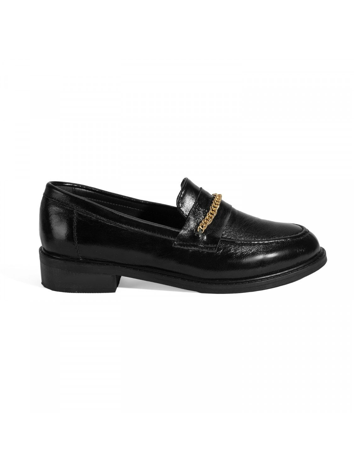 Desa Damen-Slipper – Lackleder, abriebfeste Sohle, niedriger Absatz, atmun günstig online kaufen
