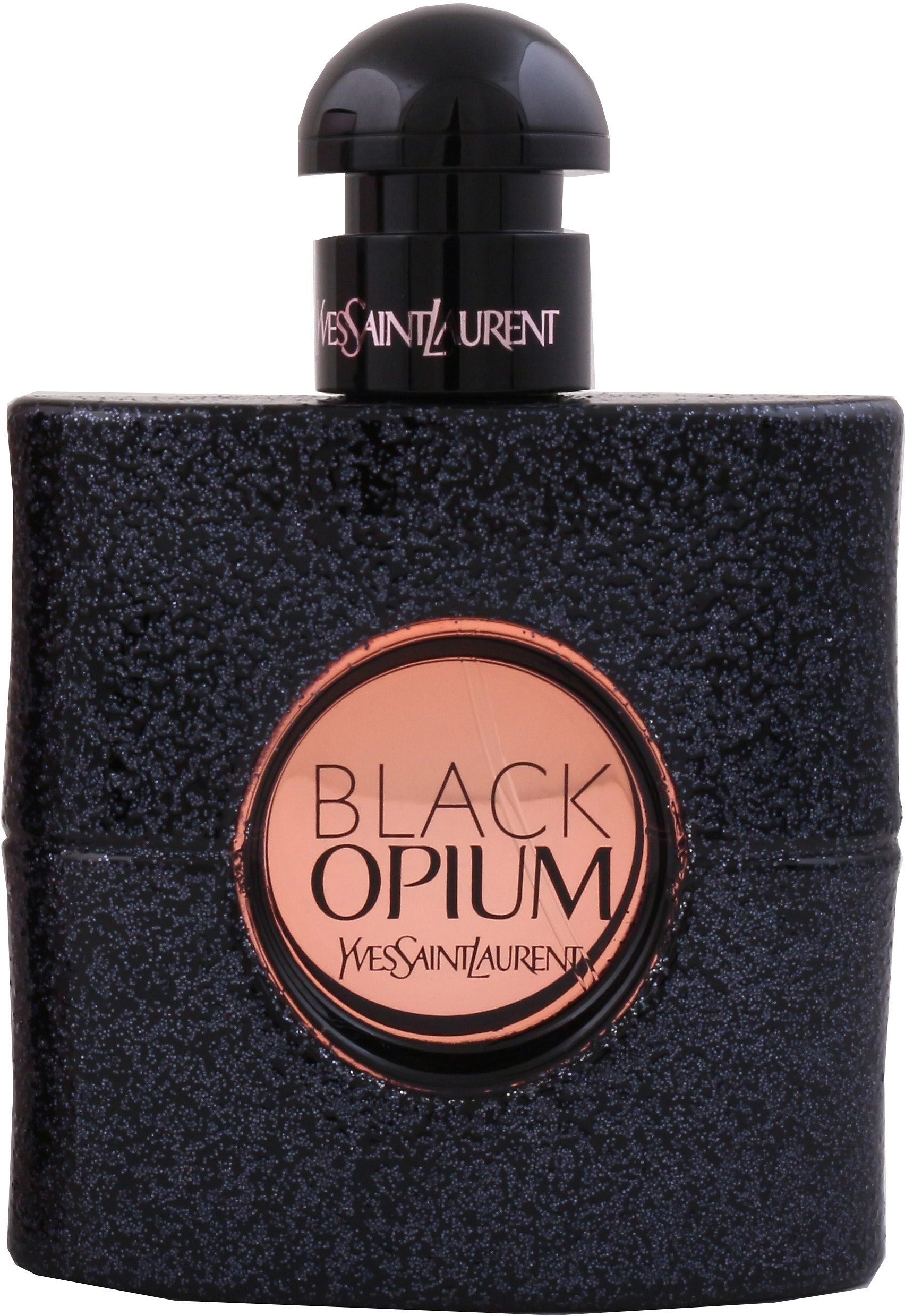 YVES SAINT LAURENT Eau de Parfum BLACK OPIUM FOR HER EDP, mit fruchtig-aromatischem Auftakt