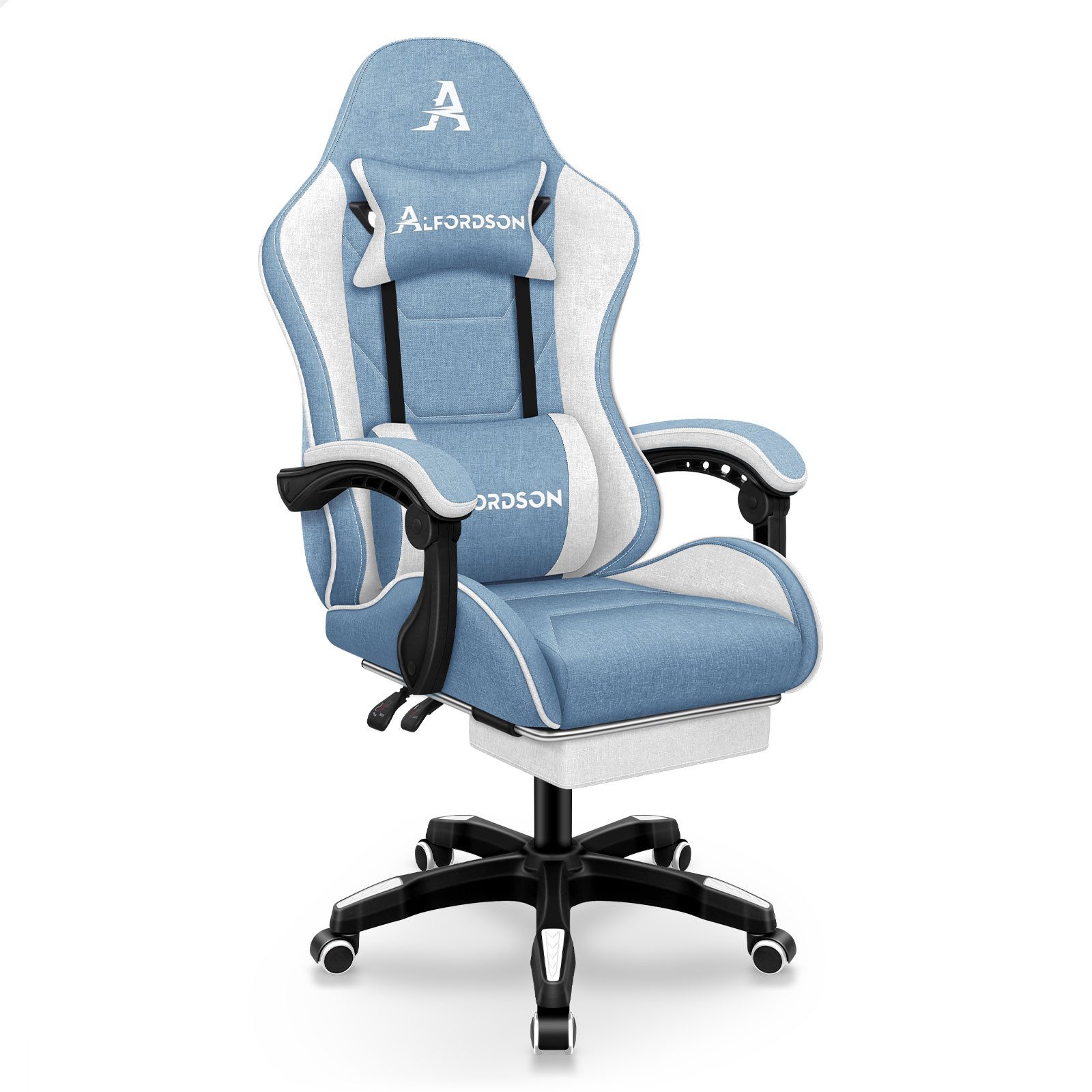 ALFORDSON Bürostuhl Gaming-Stuhl, Massage-Gaming-Stuhl, Ergonomischer Gamer günstig online kaufen