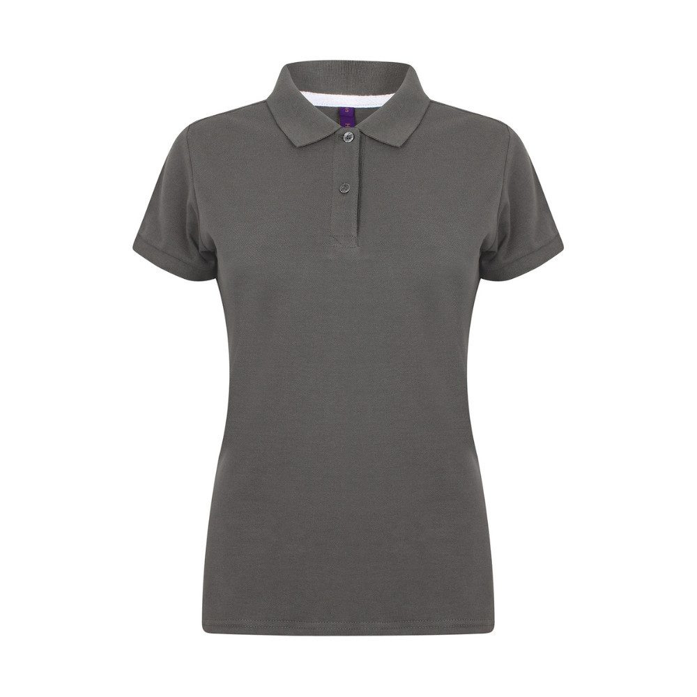 Henbury Poloshirt Damen Pique Kurzarm Polohemd günstig online kaufen