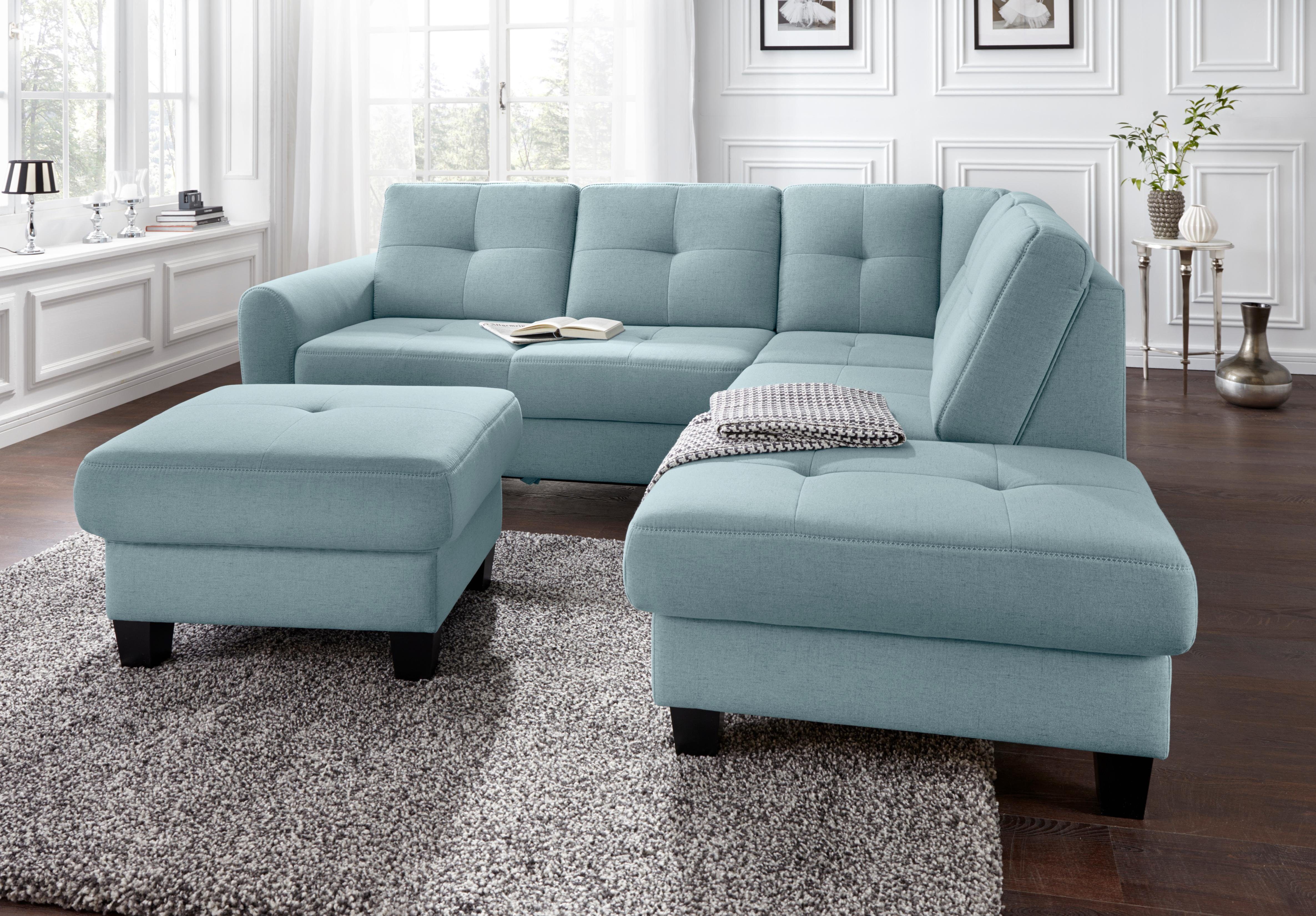 sit&more Ecksofa Varese L-Form, mit Federkern, günstig online kaufen